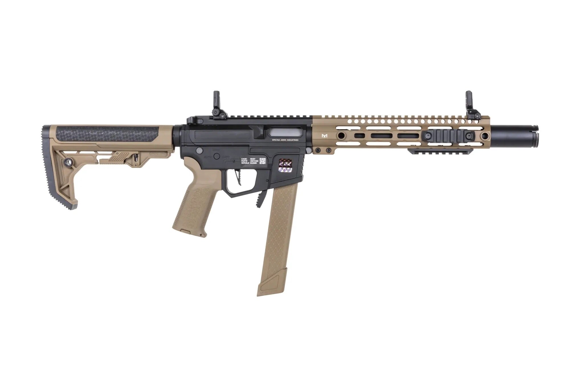 Karabinek szturmowy AEG Specna Arms SA-CX02 CORE HAL ETU Gen.2 - Half-Tan