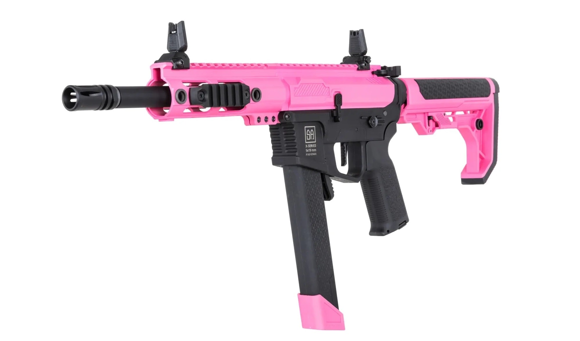 Karabinek szturmowy AEG Specna Arms SA-FX01 Flex BLDC HAL ETU Gen. 2 - Pink