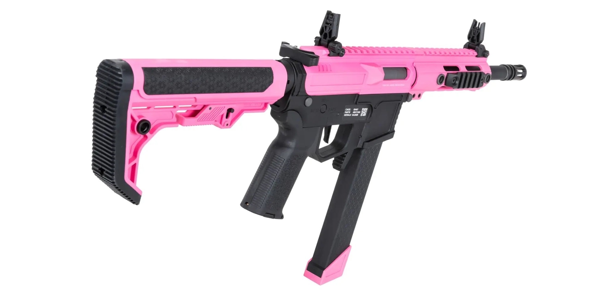 Karabinek szturmowy AEG Specna Arms SA-FX01 Flex BLDC HAL ETU Gen. 2 - Pink