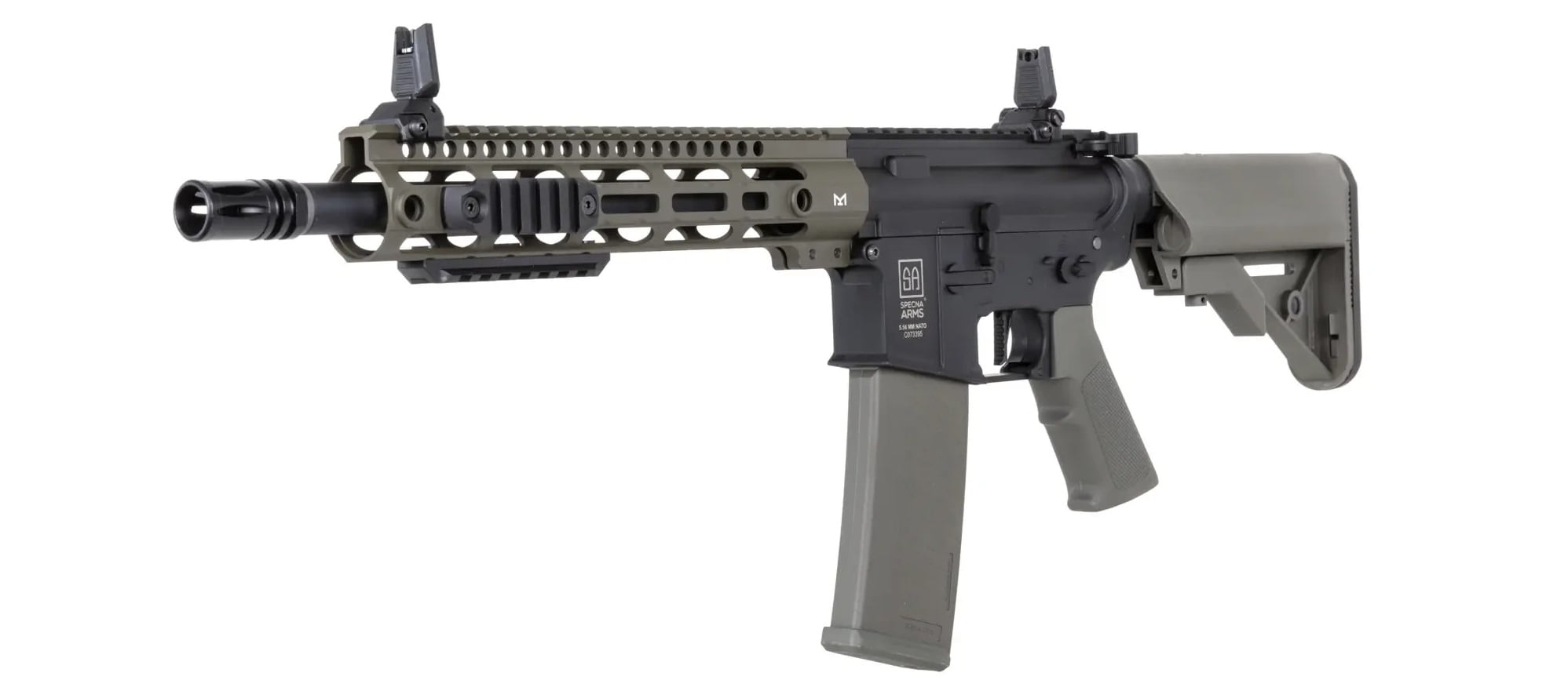 Karabinek szturmowy AEG Specna Arms SA-C20 CORE HAL ETU Gen.2 - Olive