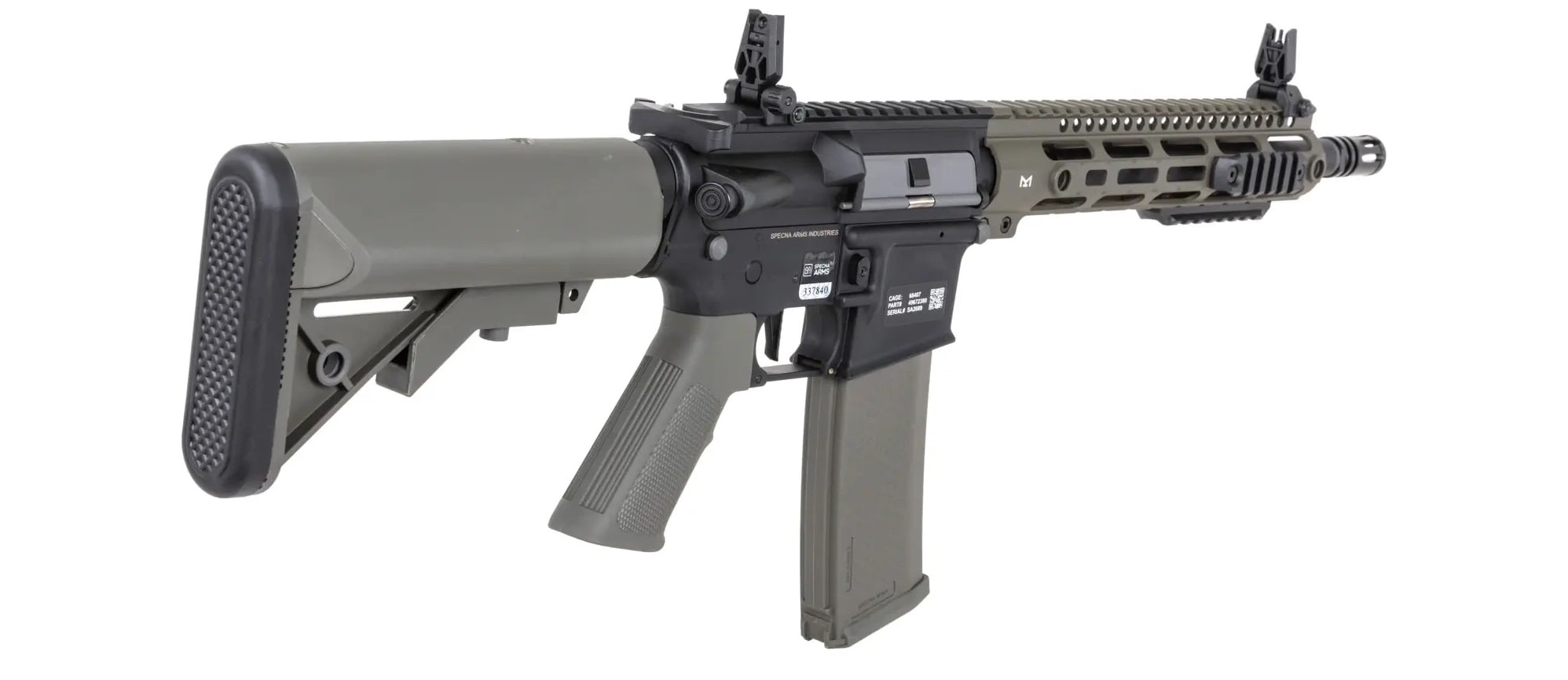 Karabinek szturmowy AEG Specna Arms SA-C20 CORE HAL ETU Gen.2 - Olive