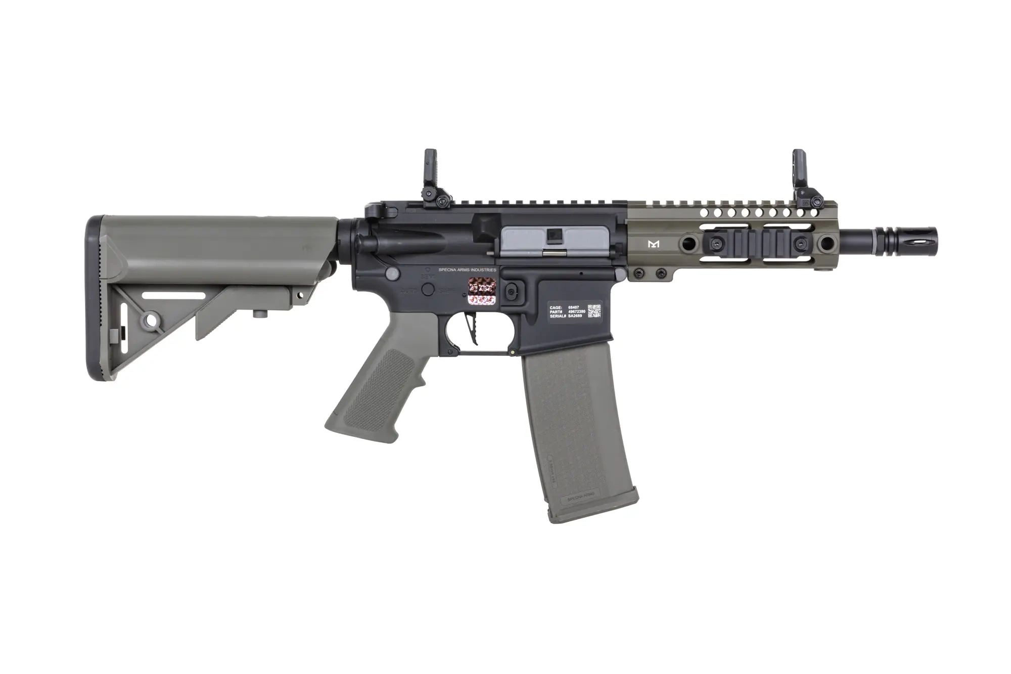 Karabinek szturmowy AEG Specna Arms SA-C21 CORE HAL ETU Gen.2 - Olive