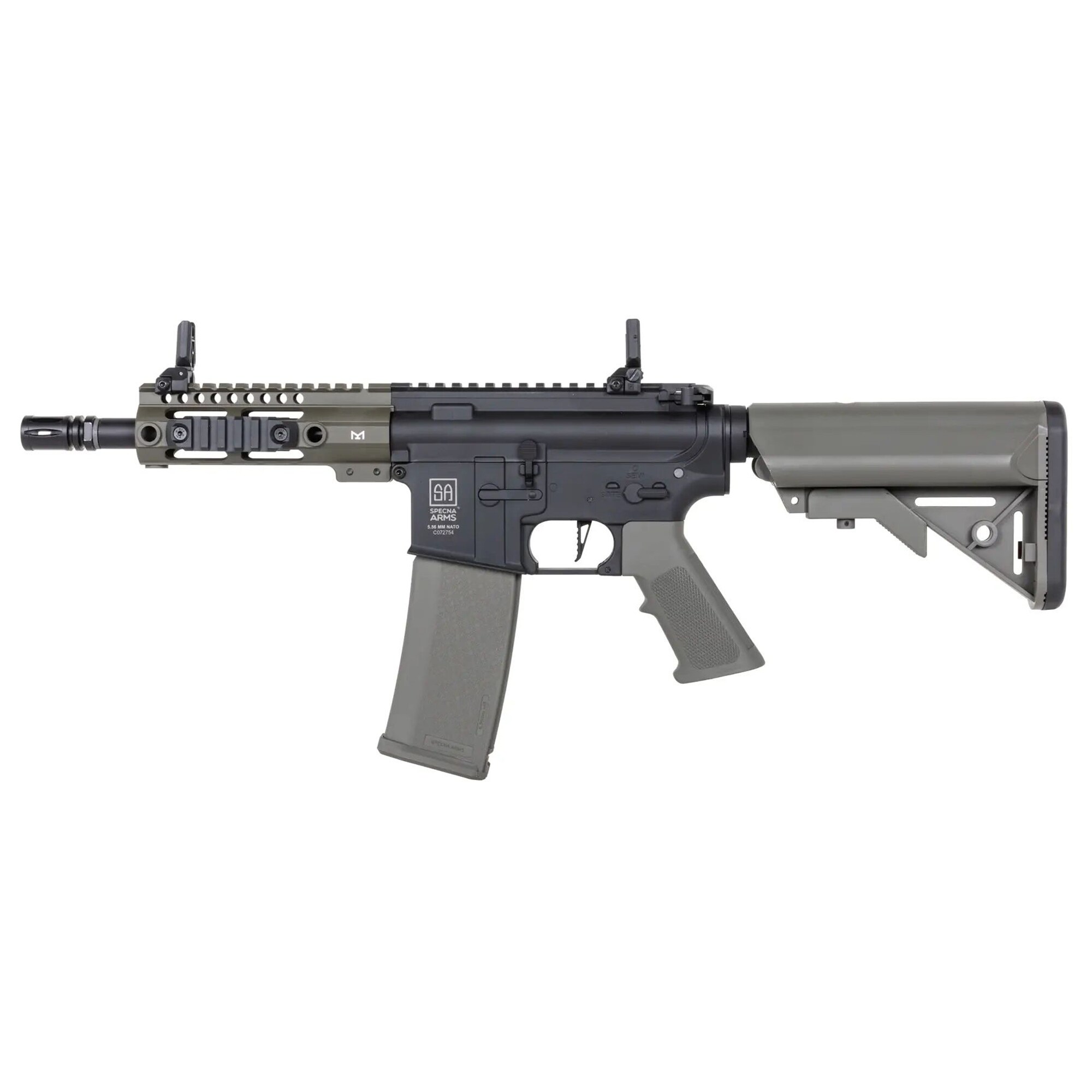 Karabinek szturmowy AEG Specna Arms SA-C21 CORE HAL ETU Gen.2 - Olive