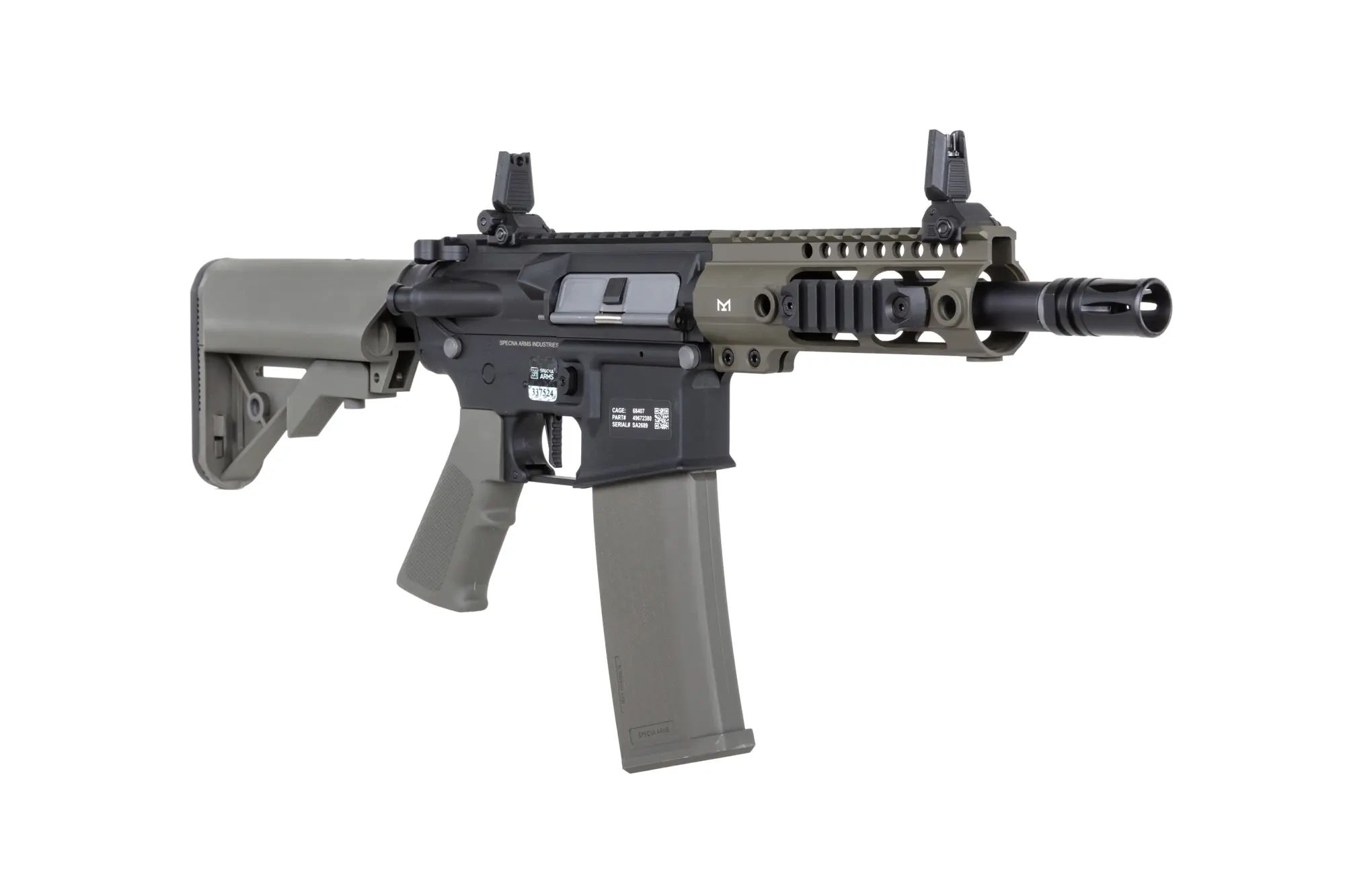 Karabinek szturmowy AEG Specna Arms SA-C21 CORE HAL ETU Gen.2 - Olive