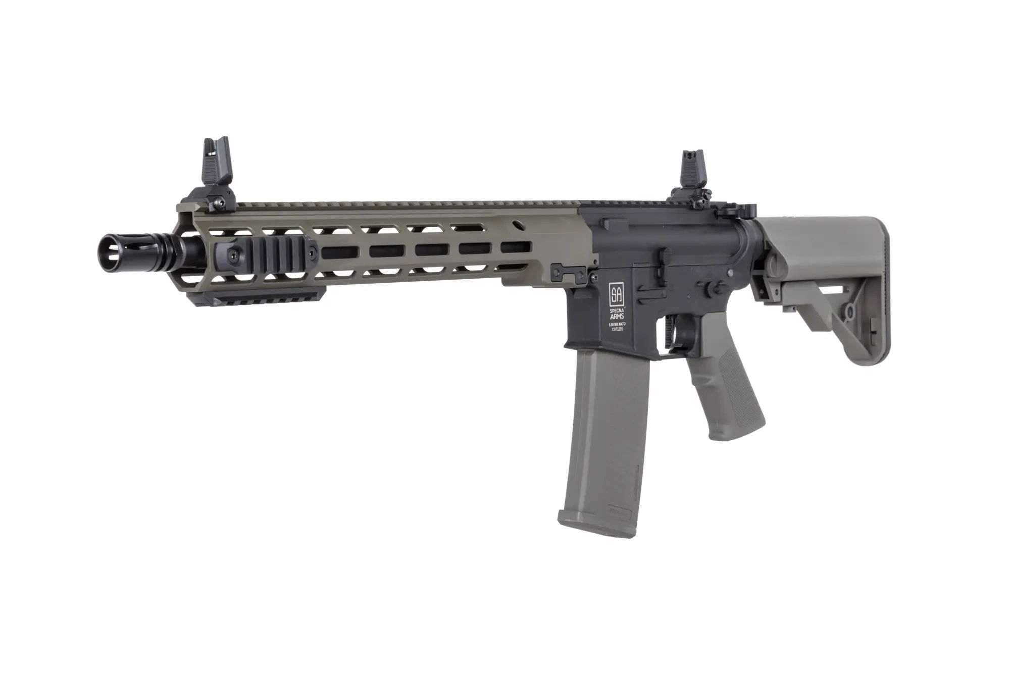 Karabinek szturmowy AEG Specna Arms SA-C22 CORE HAL ETU Gen.2 - Olive