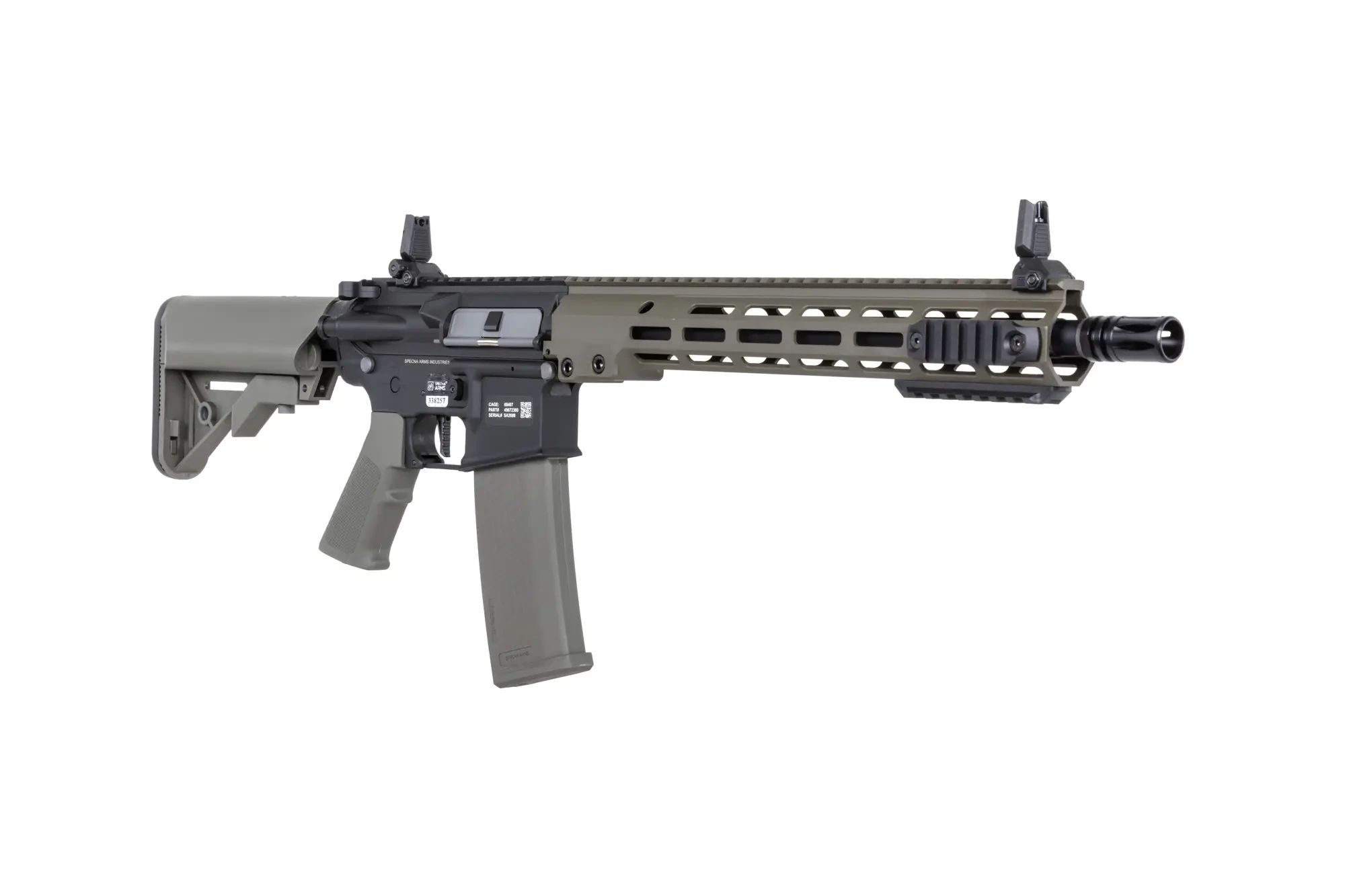 Karabinek szturmowy AEG Specna Arms SA-C22 CORE HAL ETU Gen.2 - Olive