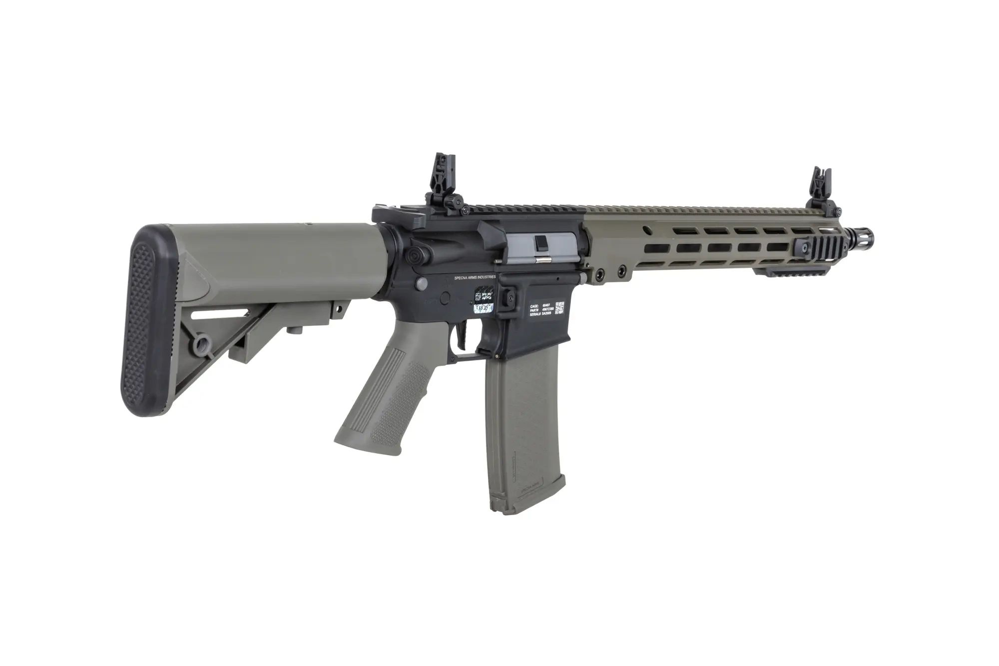 Karabinek szturmowy AEG Specna Arms SA-C22 CORE HAL ETU Gen.2 - Olive