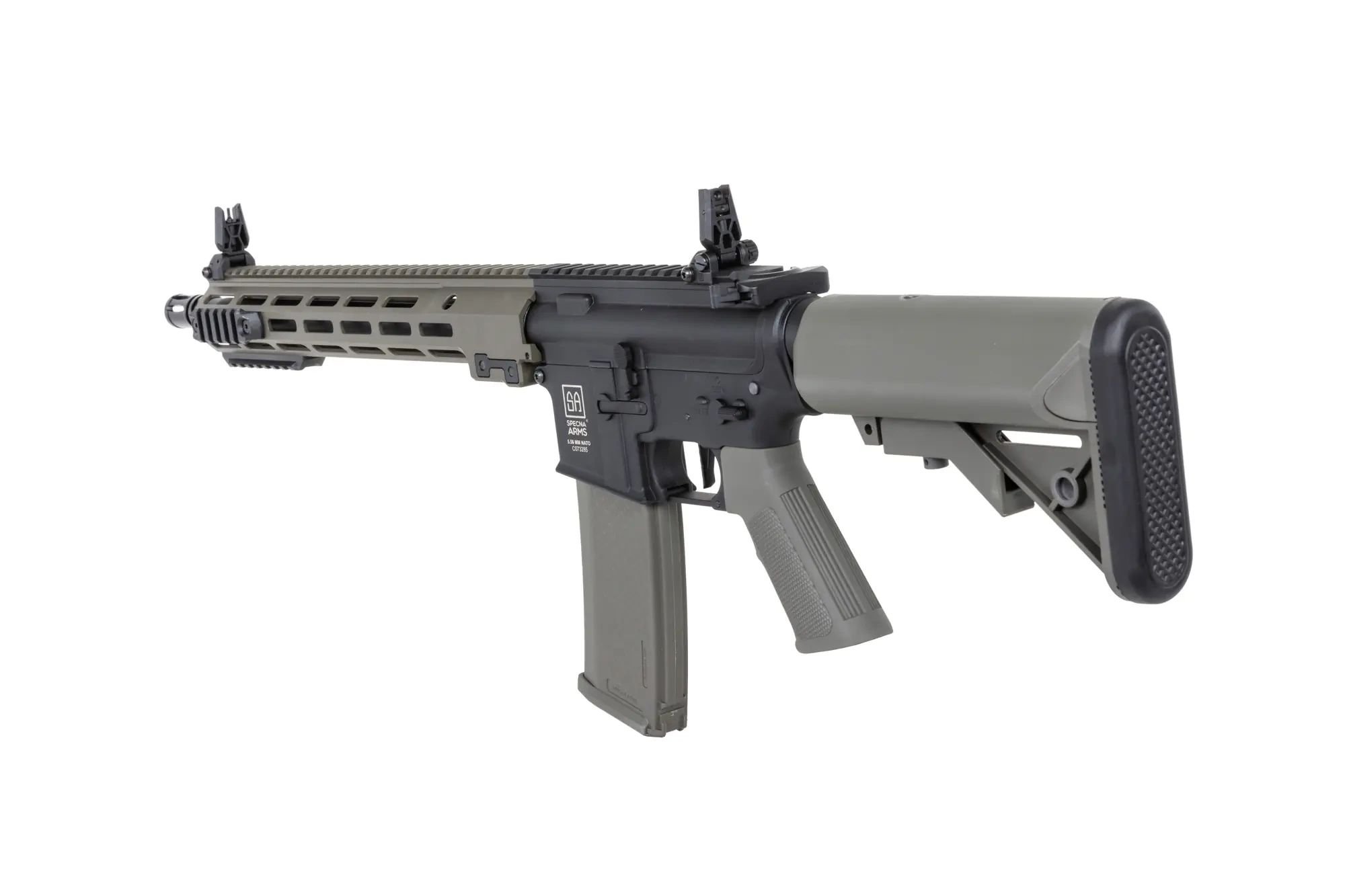 Karabinek szturmowy AEG Specna Arms SA-C22 CORE HAL ETU Gen.2 - Olive