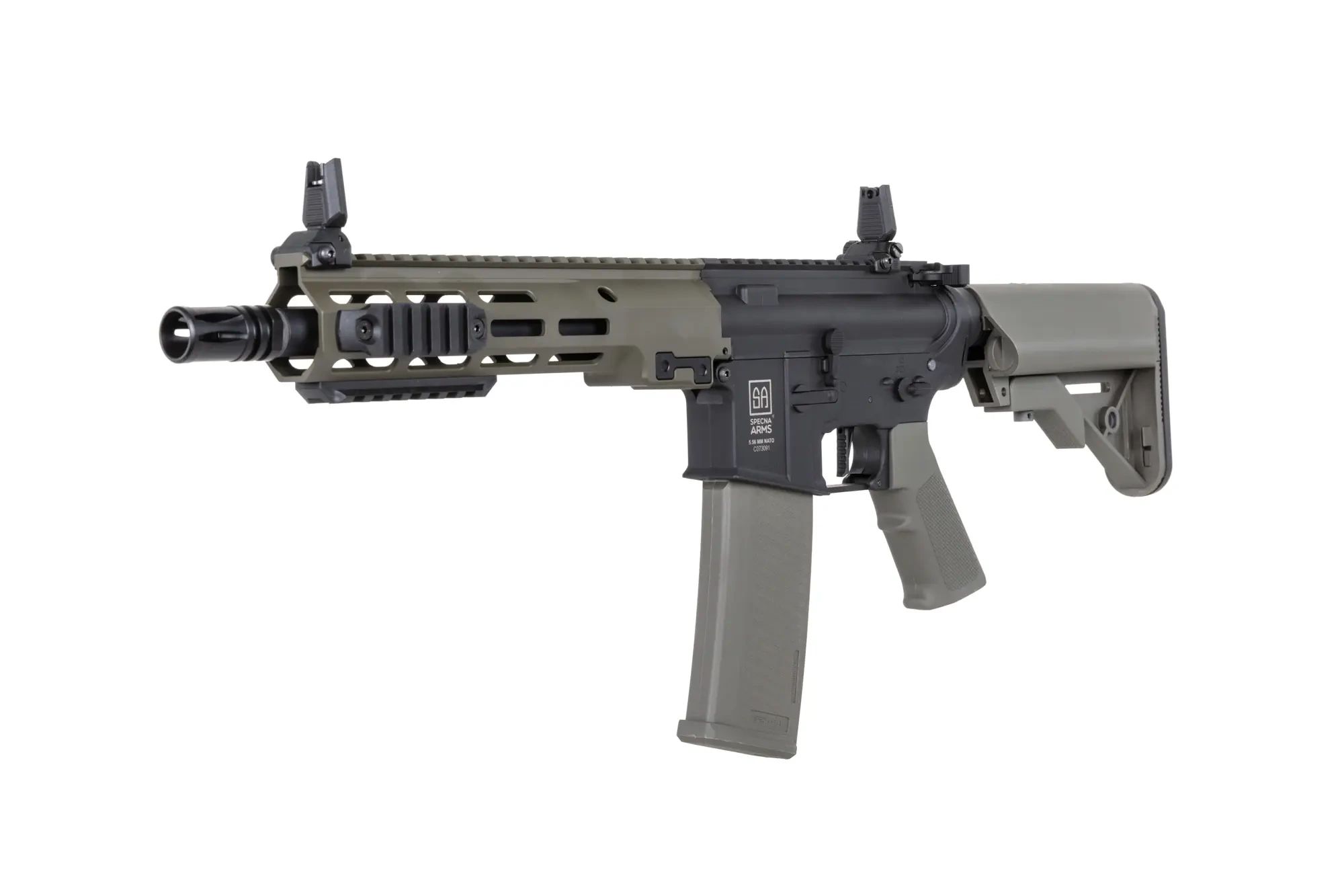 Karabinek szturmowy AEG Specna Arms SA-C23 CORE HAL ETU Gen.2 - Olive