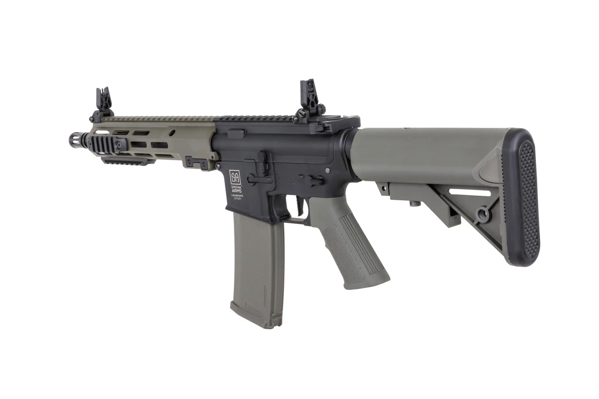 Karabinek szturmowy AEG Specna Arms SA-C23 CORE HAL ETU Gen.2 - Olive