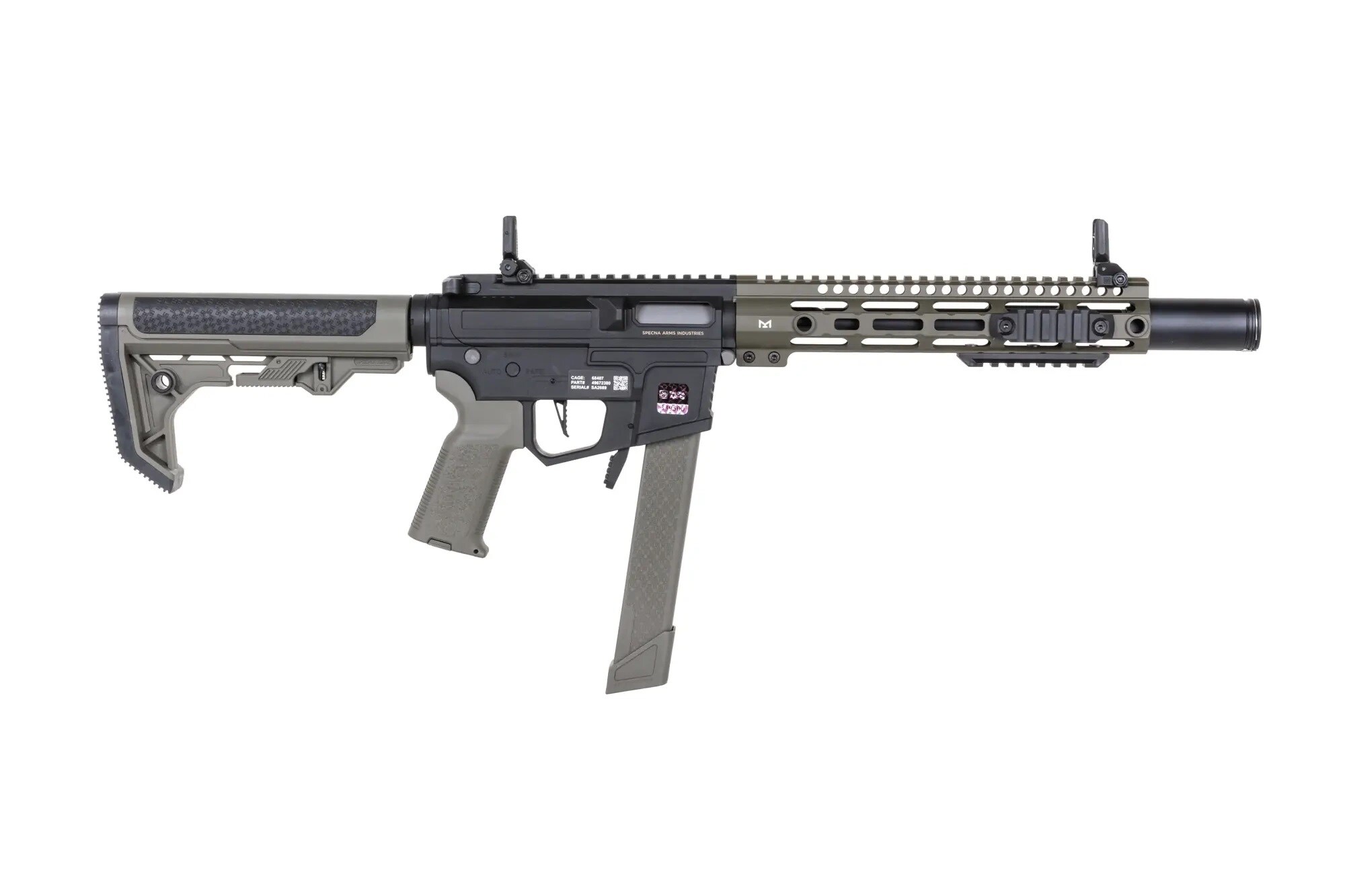 Karabinek szturmowy AEG Specna Arms SA-CX02 CORE HAL ETU Gen.2 - Olive