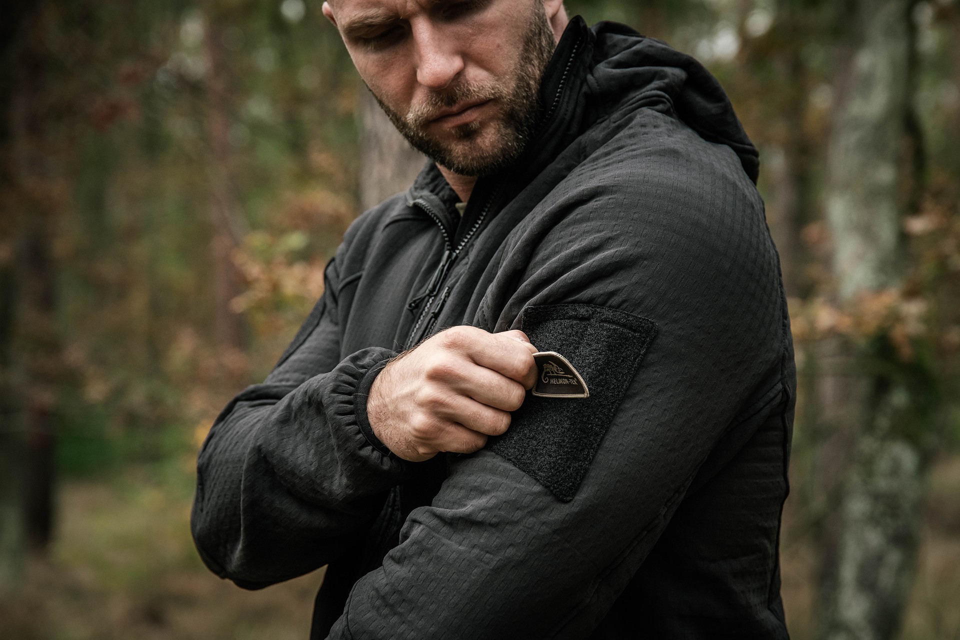 Флісова кофта Helikon Patriot Pro - Black