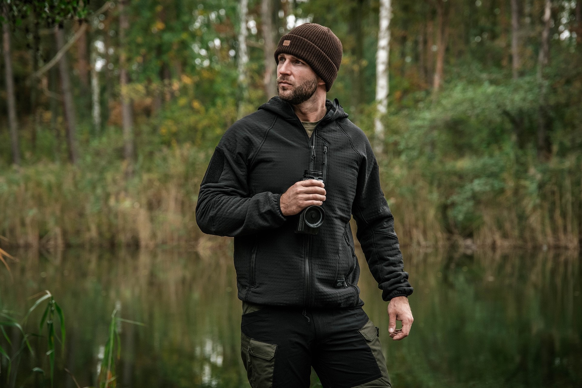 Флісова кофта Helikon Patriot Pro - Black