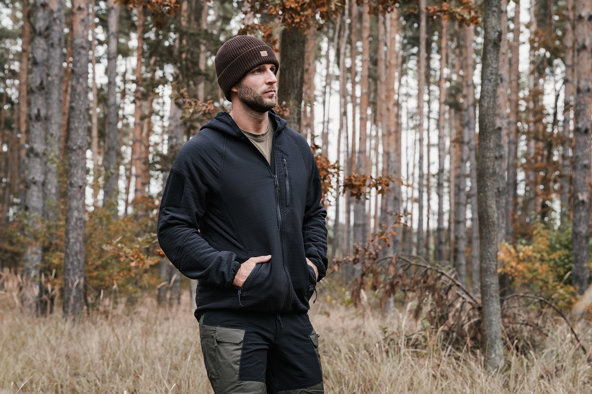 Флісова кофта Helikon Patriot Pro - Black