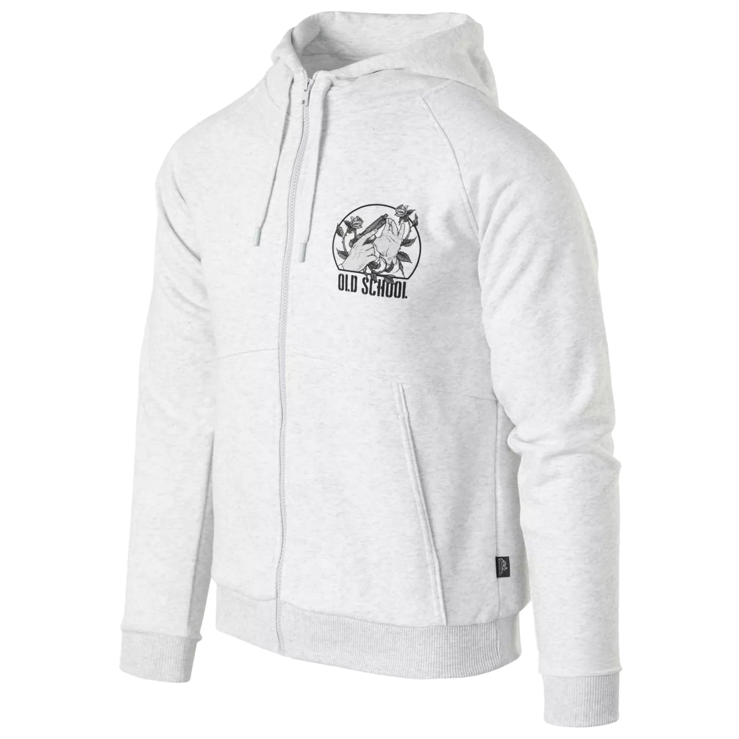 Кофта Helikon Full-Zip Old School - Light Grey Melange