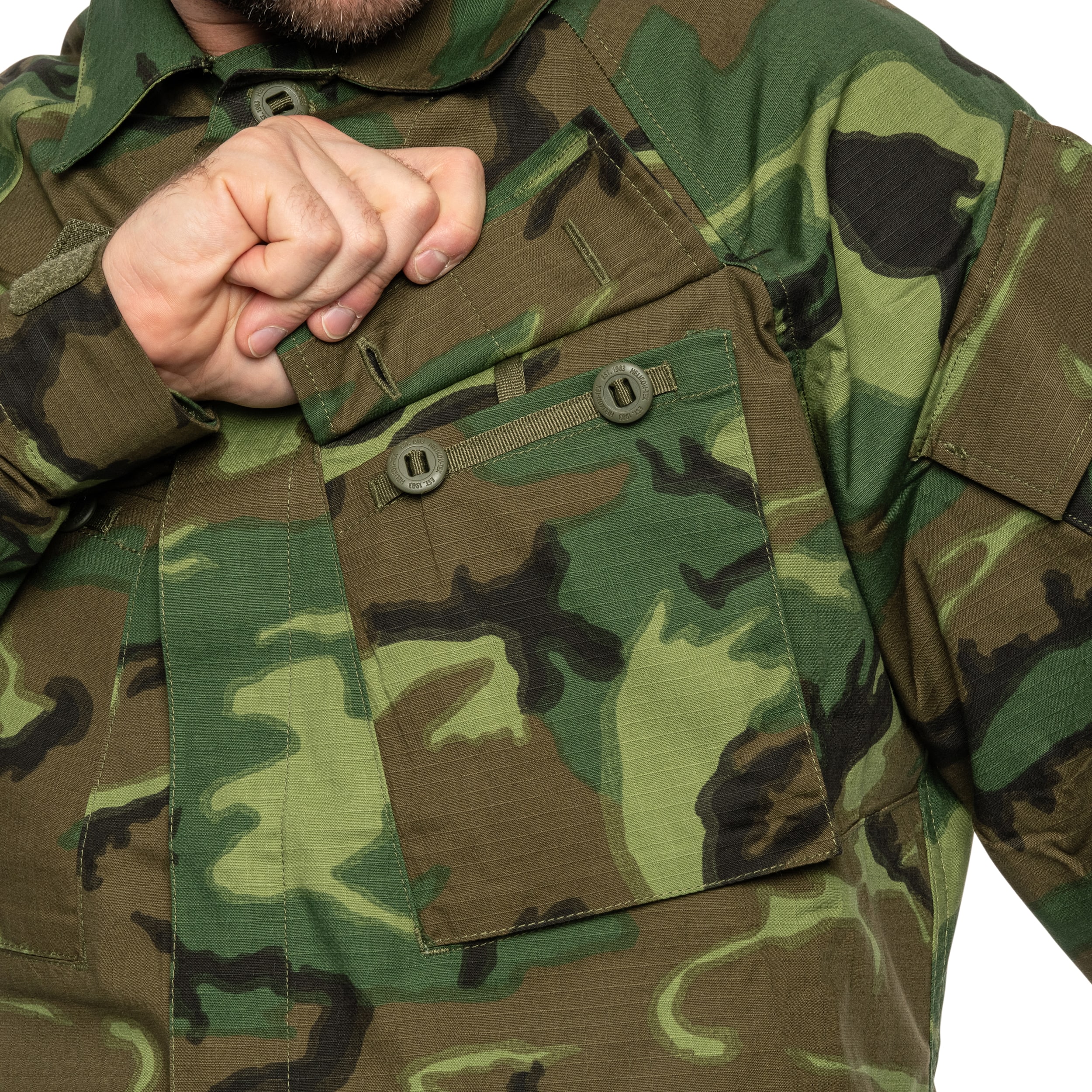 Bluza Helikon-Tex Raid Polycotton Stretch Rip-Stop - ERDL