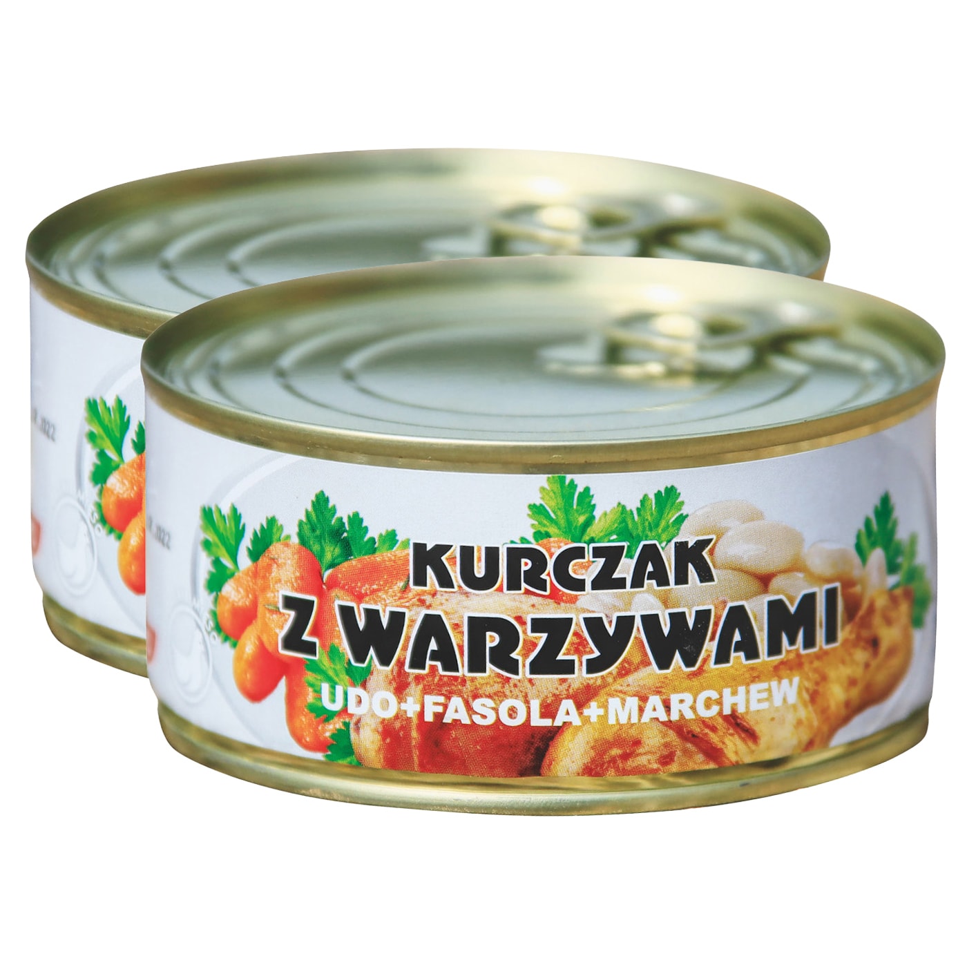 Żywność konserwowana Marlej - Kurczak z warzywami 300 g - 2 szt.