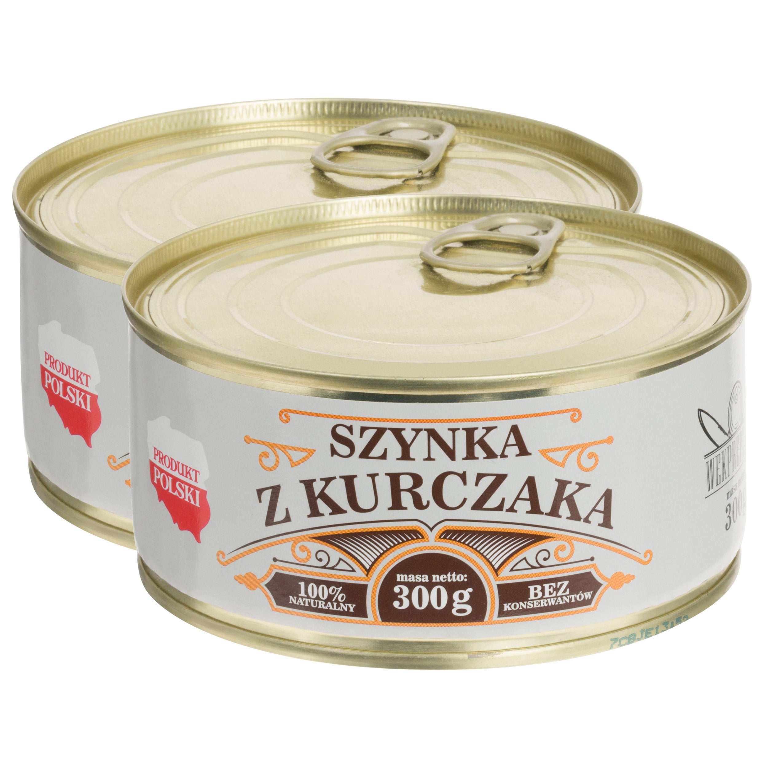 Żywność konserwowana Marlej - Szynka z kurczaka 300 g - 2 szt.