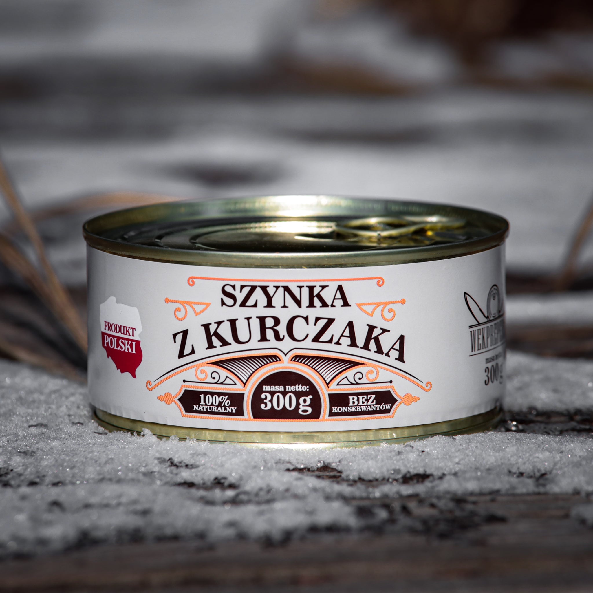 Żywność konserwowana Marlej - Szynka z kurczaka 300 g - 2 szt.