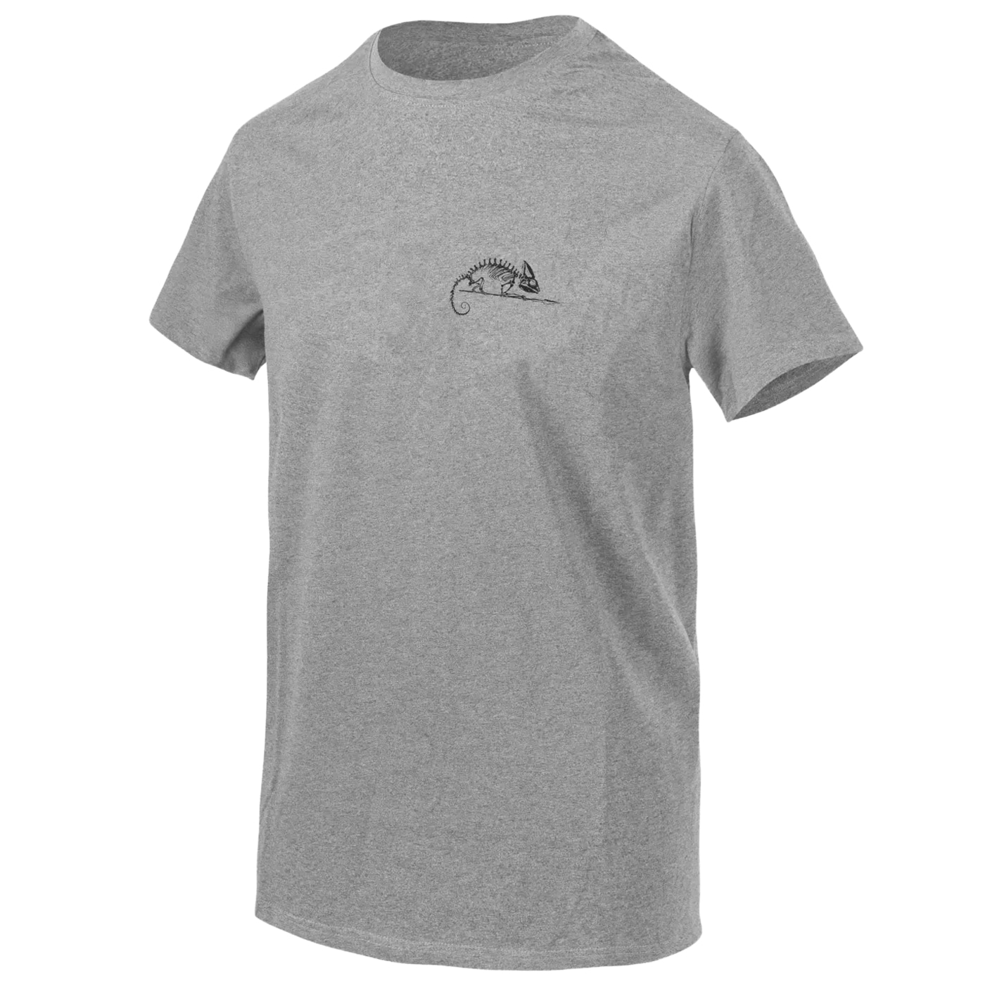 Koszulka T-Shirt Helikon Logo - Mid Grey Melange