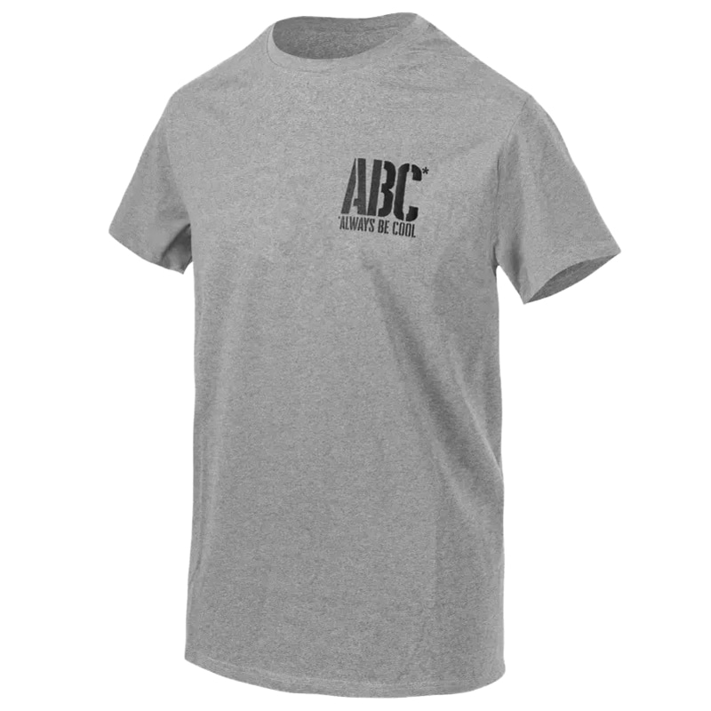 Koszulka T-Shirt Helikon ABC Always Be Cool - Mid Grey Melange