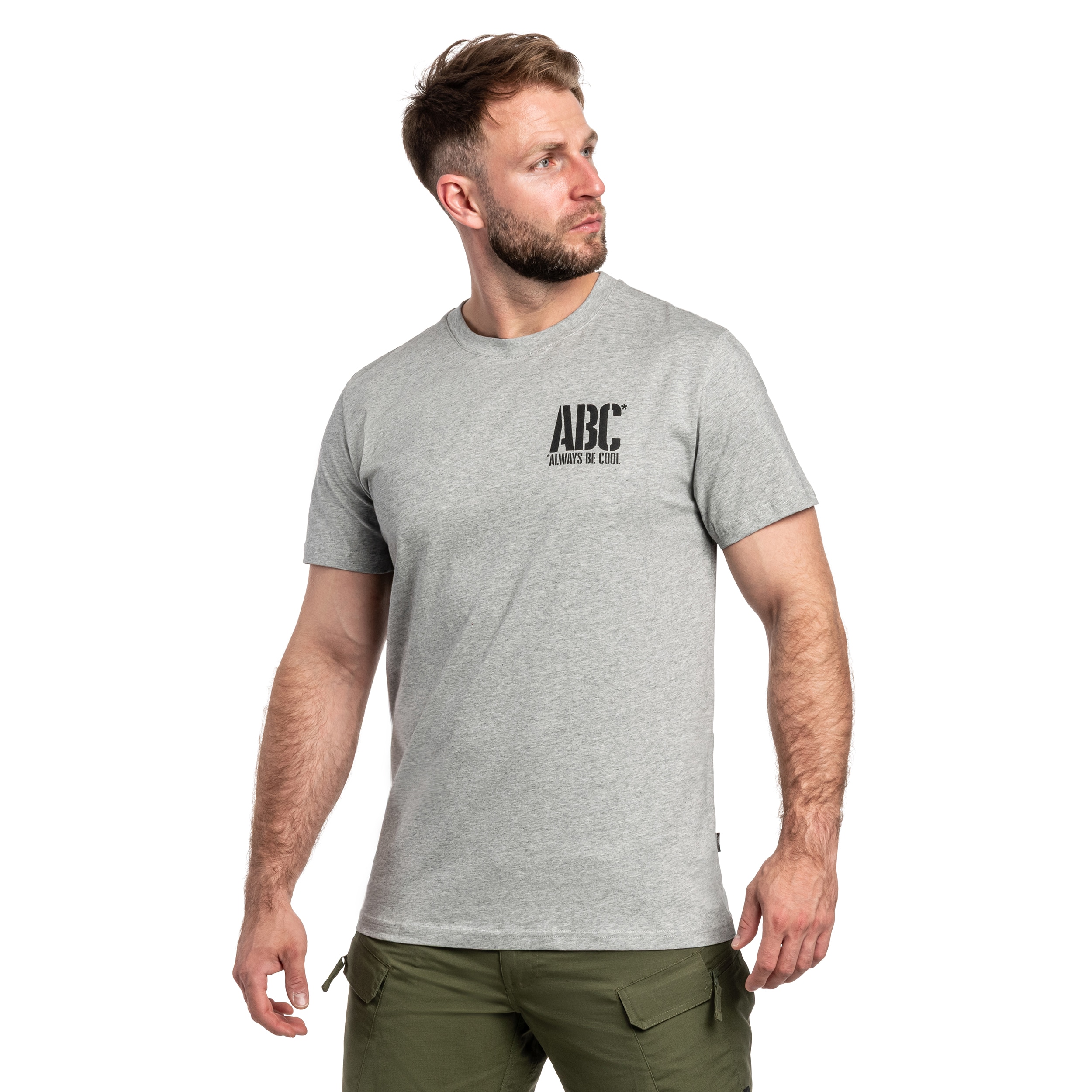 Helikon-Tex ABC Always Be Cool T-Shirt - Mid Grey Melange