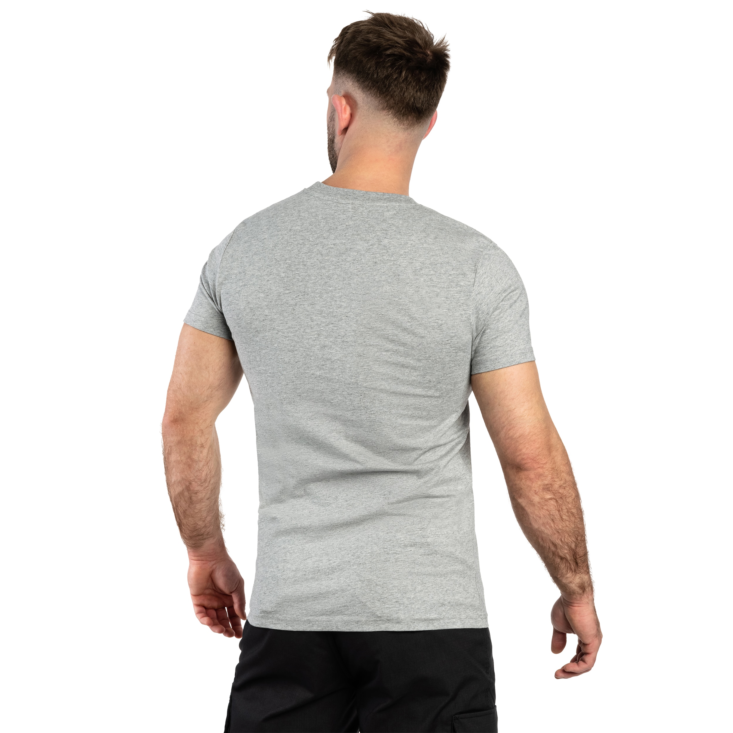 Koszulka T-Shirt Helikon-Tex ABC Alfa Bravo Charlie - Mid Grey Melange