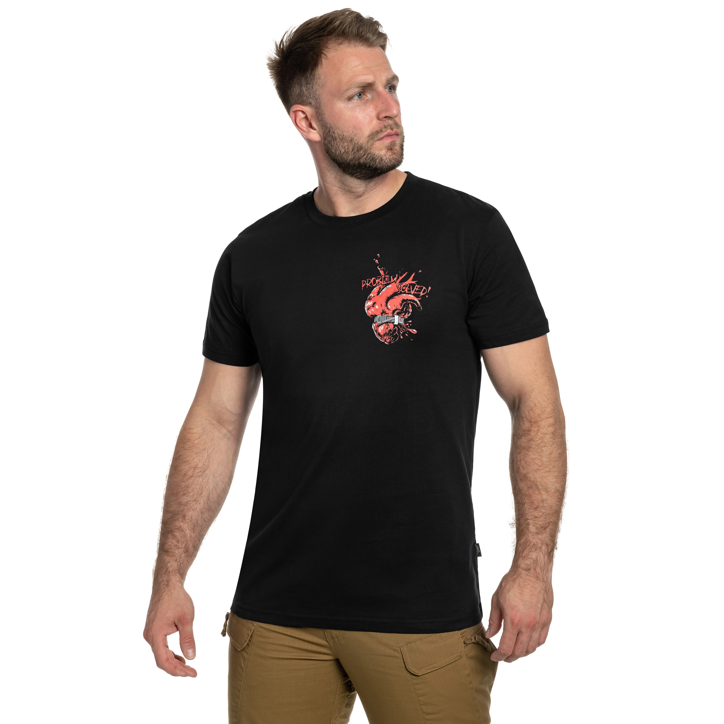 Koszulka T-Shirt Helikon Problem Solved - Black