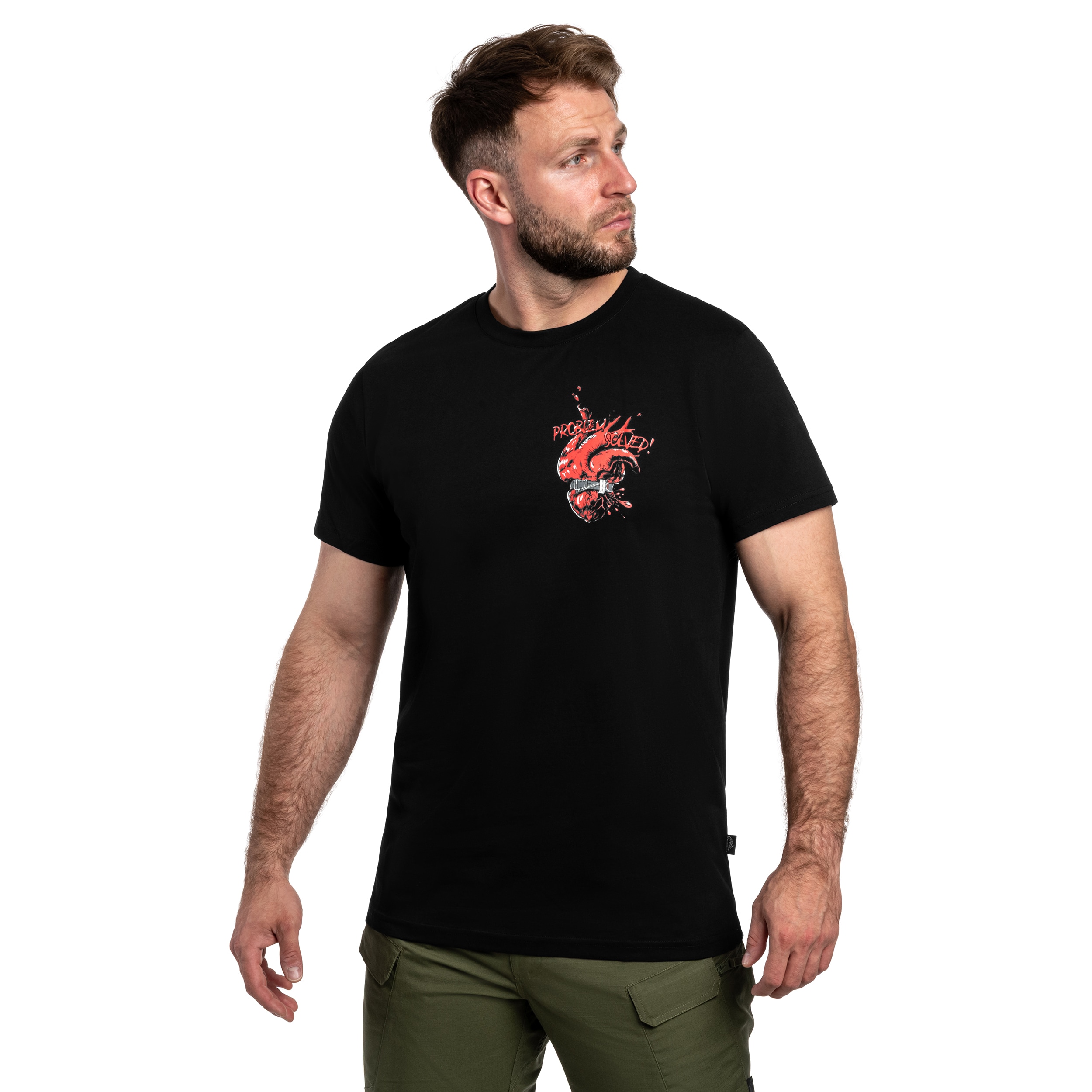 Koszulka T-Shirt Helikon-Tex Problem Solved - Black