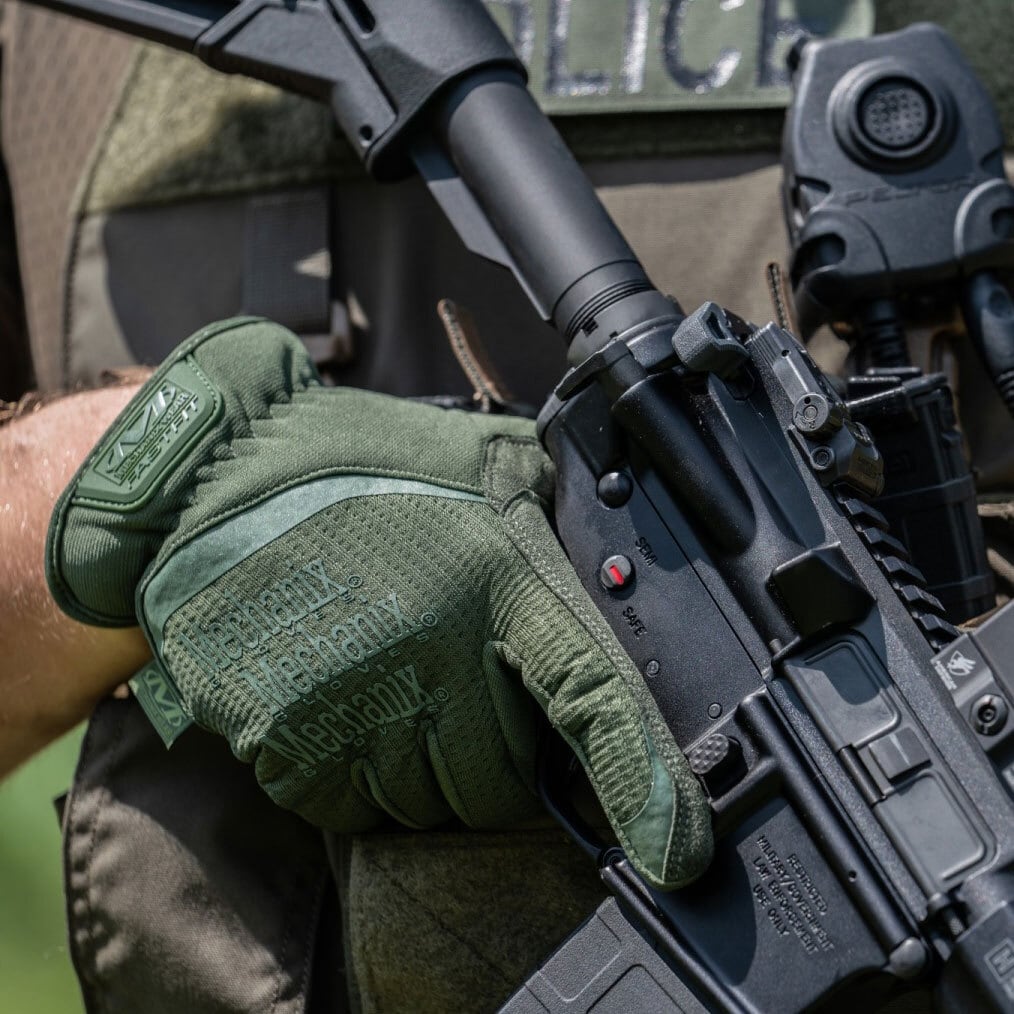 Rękawice taktyczne Mechanix Wear FastFit - Olive Drab