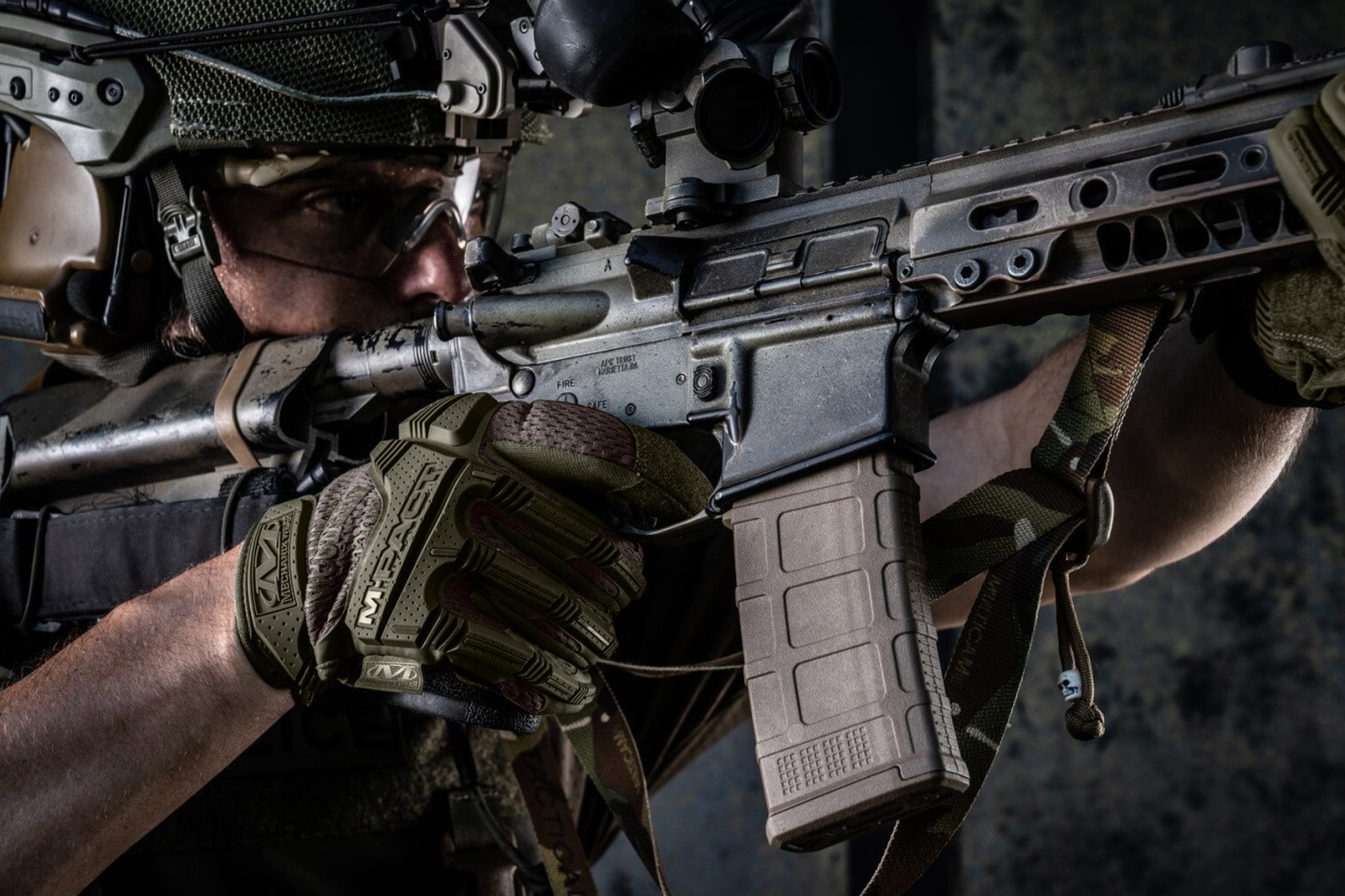 Rękawice taktyczne Mechanix Wear M-Pact Olive Drab