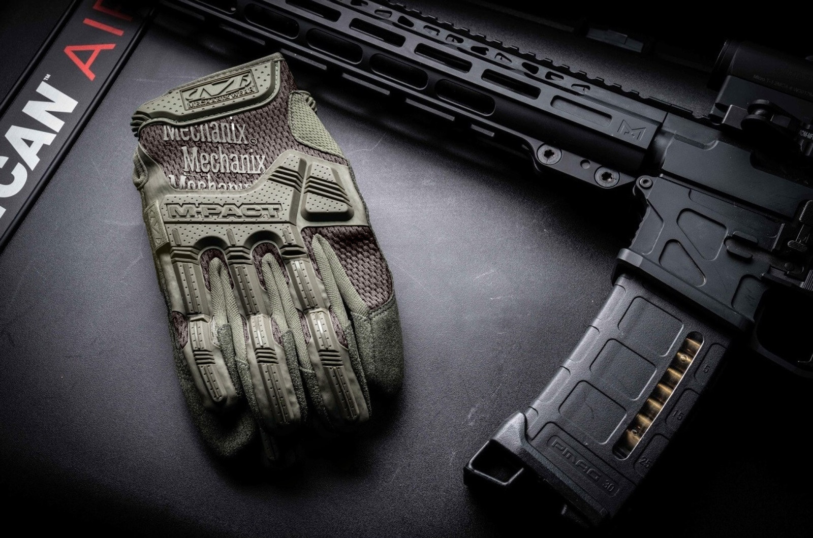 Rękawice taktyczne Mechanix Wear M-Pact Olive Drab