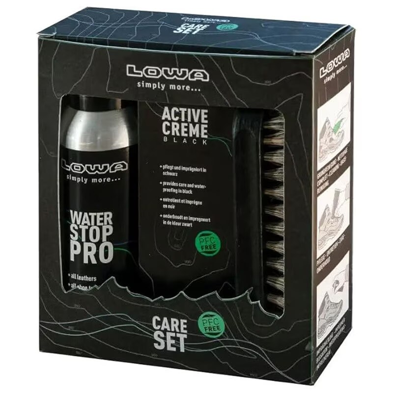 Жіночі черевики Lowa Z-8N GTX WS C Black + Care Set Lowa для чищення взуття - набір