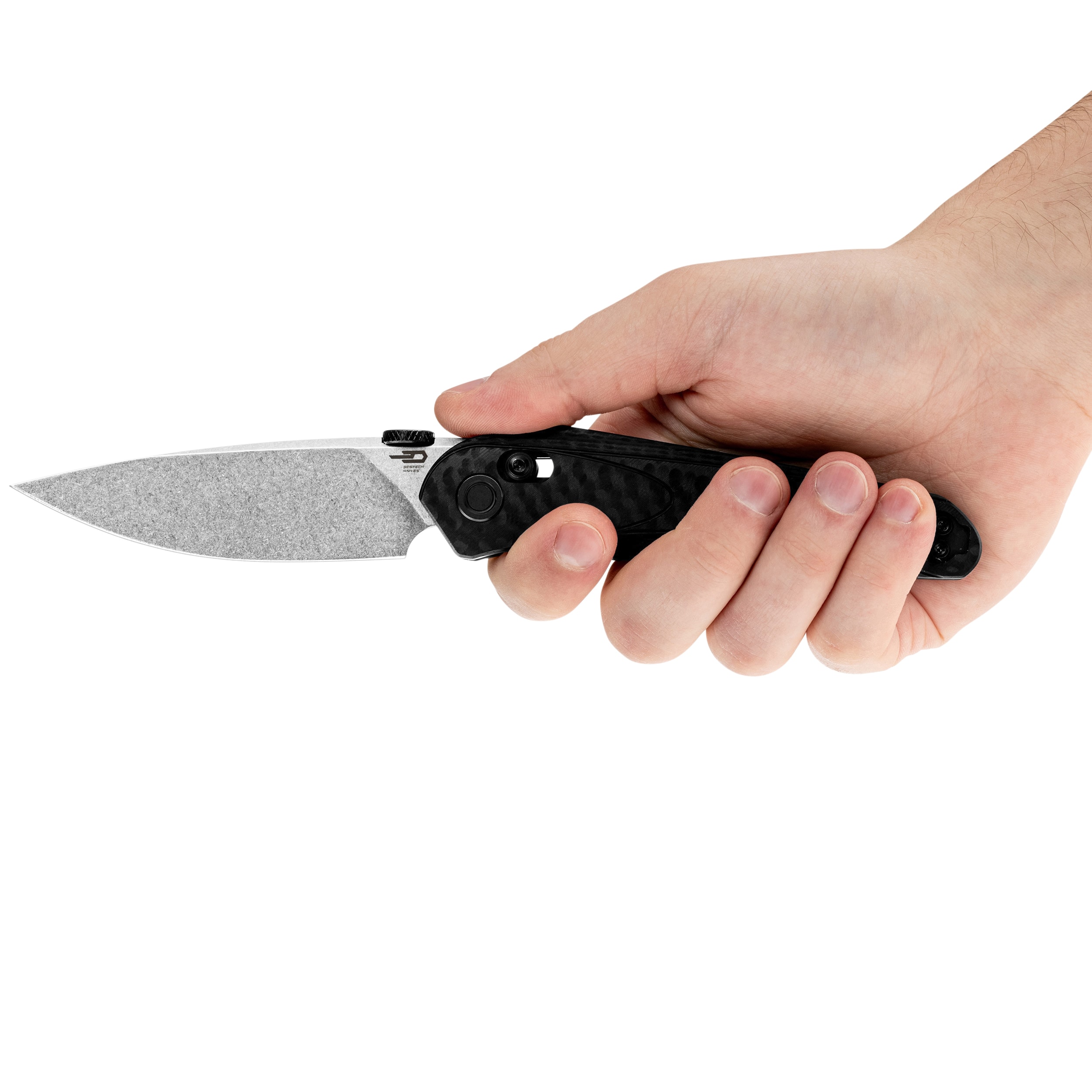 Складаний ніж Bestech Knives Mothus Carbon - Black