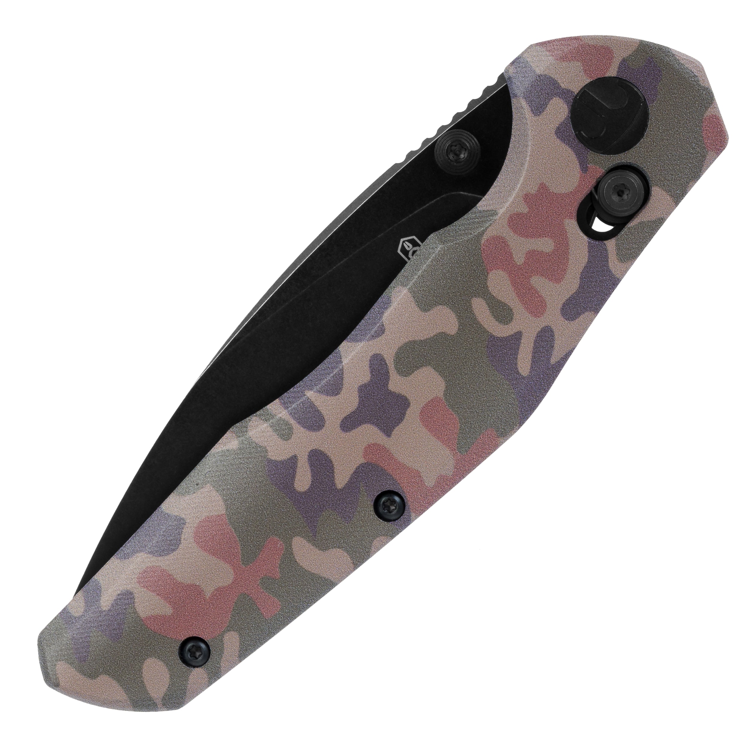 Nóż składany Bestechman Ronan Stonewash - wz.93 Pantera PL Woodland