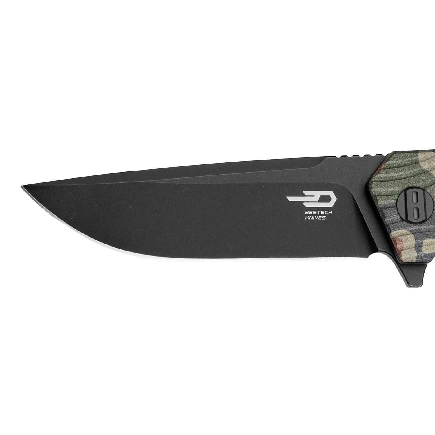 Nóż składany Bestech Knives Lion G10 - wz.93 Pantera PL Woodland