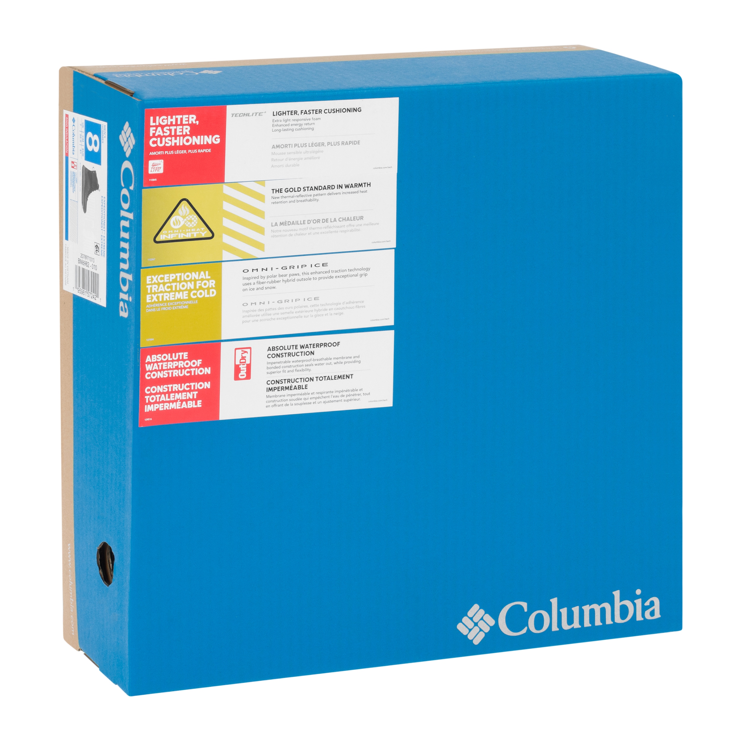 Buty śniegowce Columbia Expedicionist Extreme - Black/Grill