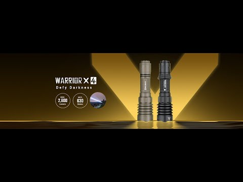 Latarka taktyczna Olight Warrior X 4 Glacial Valley - 2600 lumenów