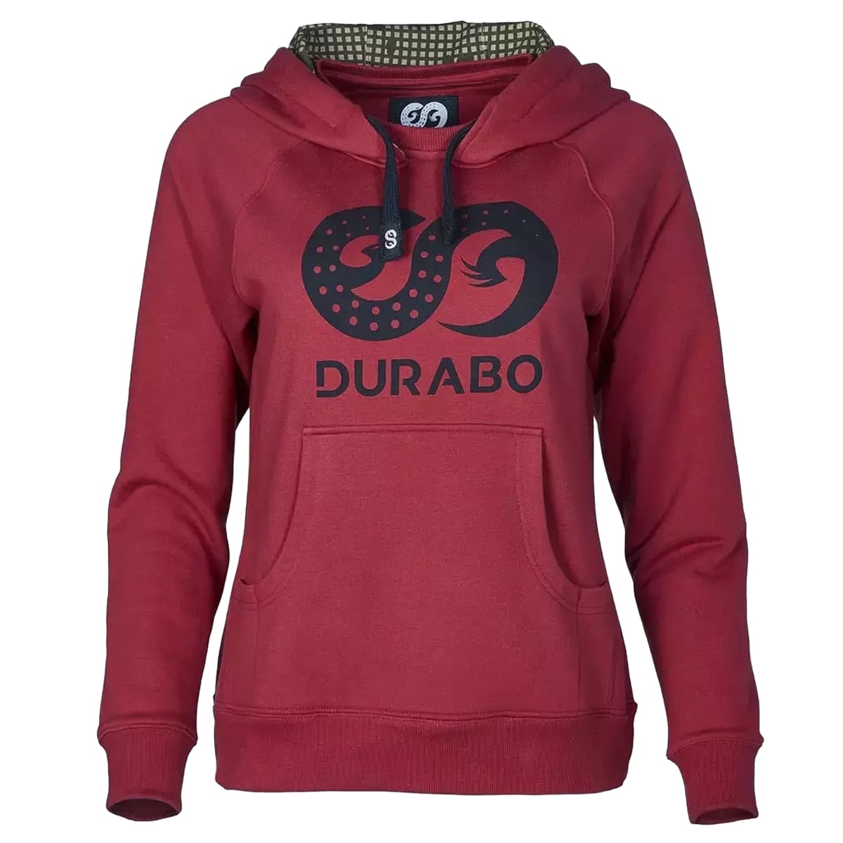 Bluza damska Durabo Super Hoodie - Beetroot Red