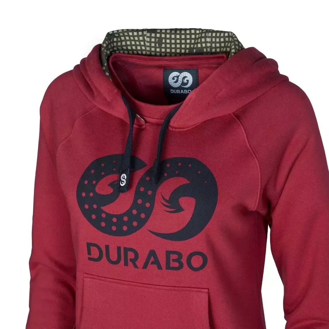 Bluza damska Durabo Super Hoodie - Beetroot Red
