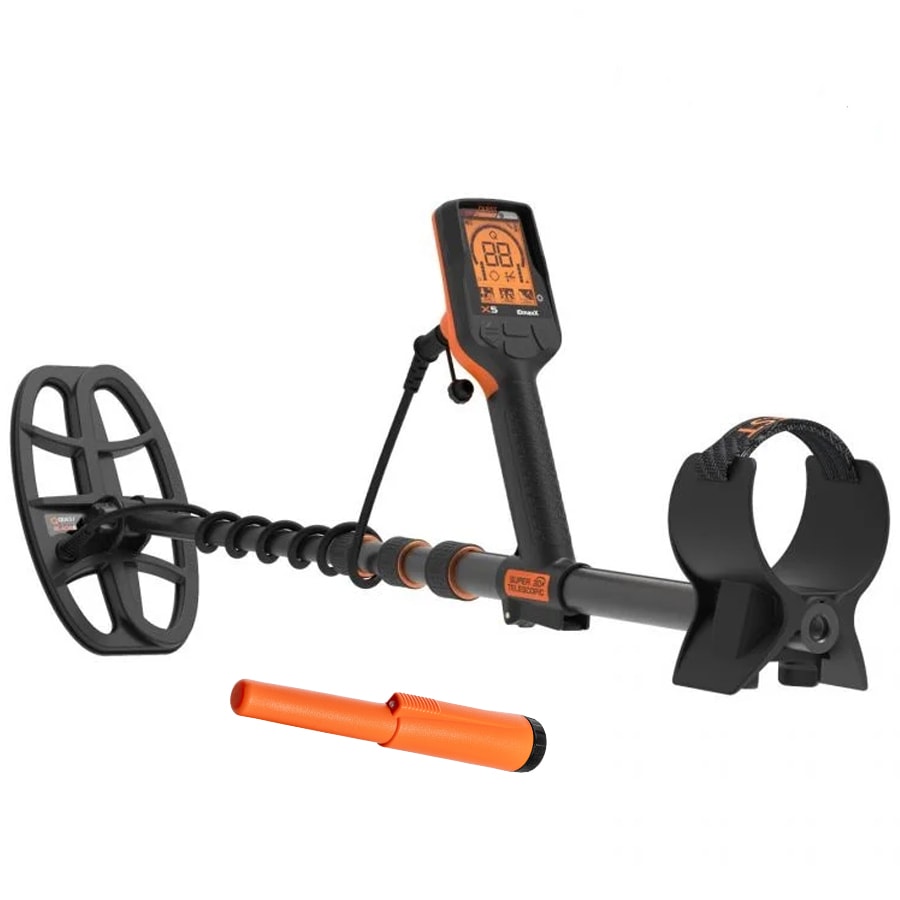Wykrywacz metali Quest X5 IDMaxX + Xpointer Land Orange - zestaw