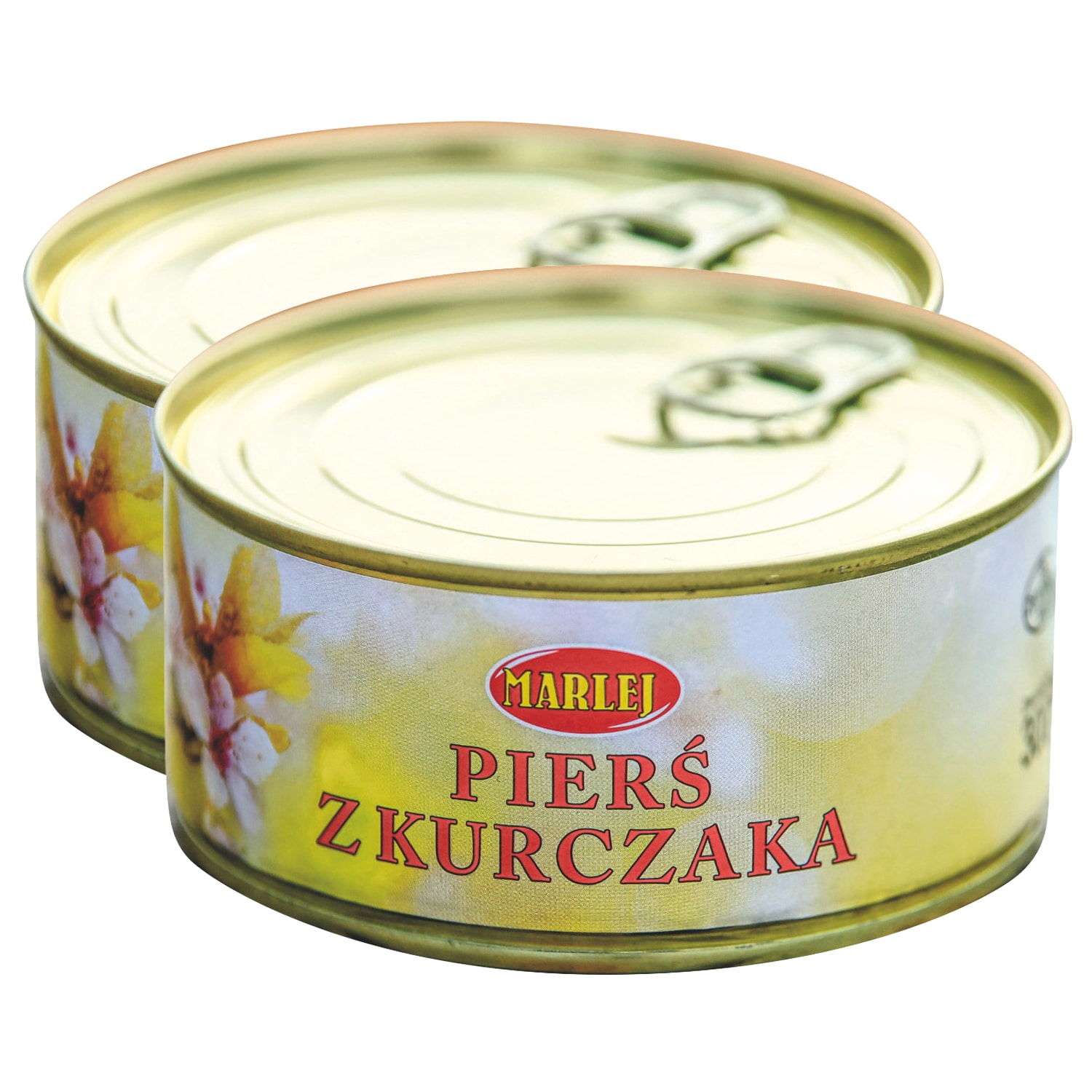 Żywność konserwowana Marlej - pierś z kurczaka w kawałkach 300 g - 2 szt.