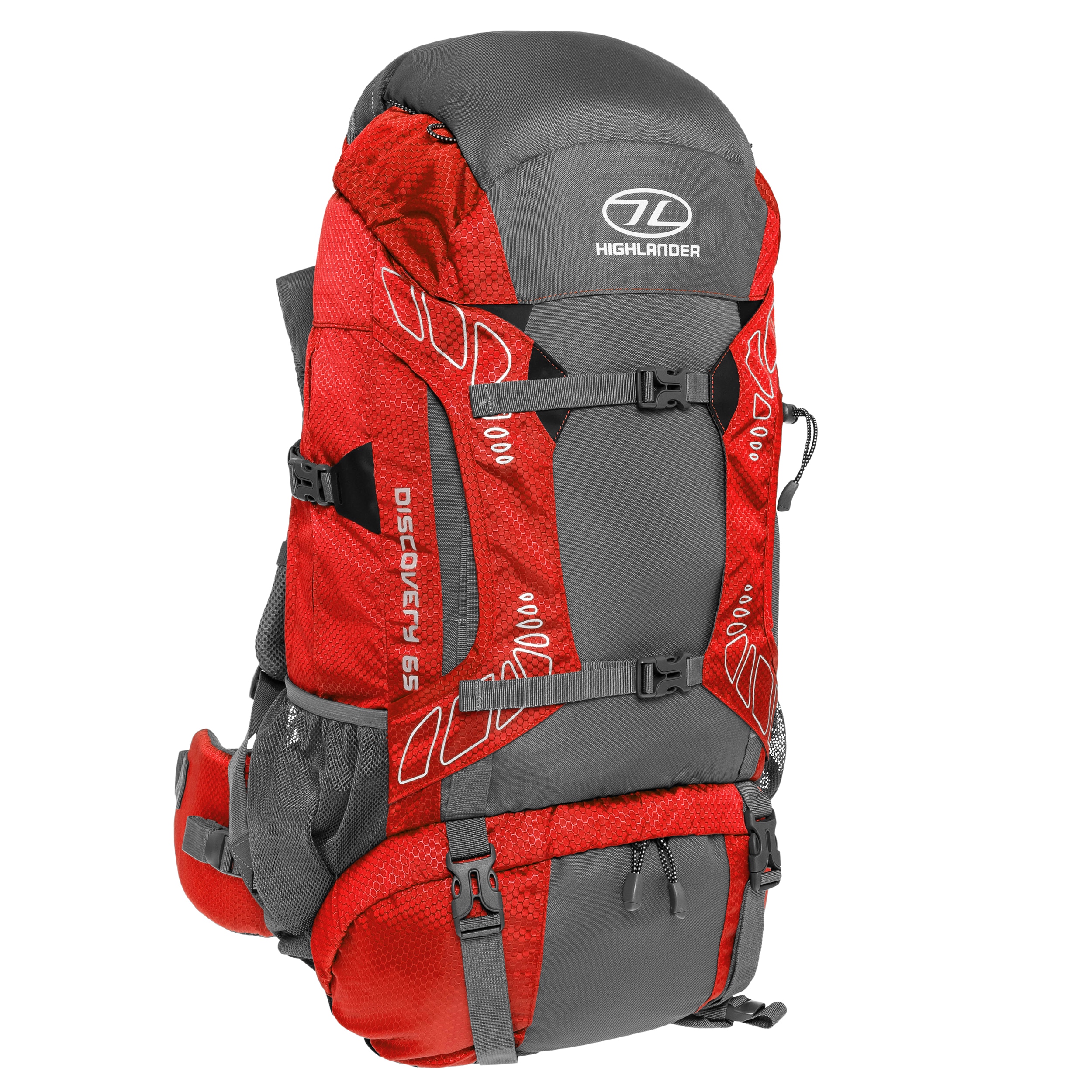 Plecak Highlander Outdoor Discovery Rucksack 65 l - Red