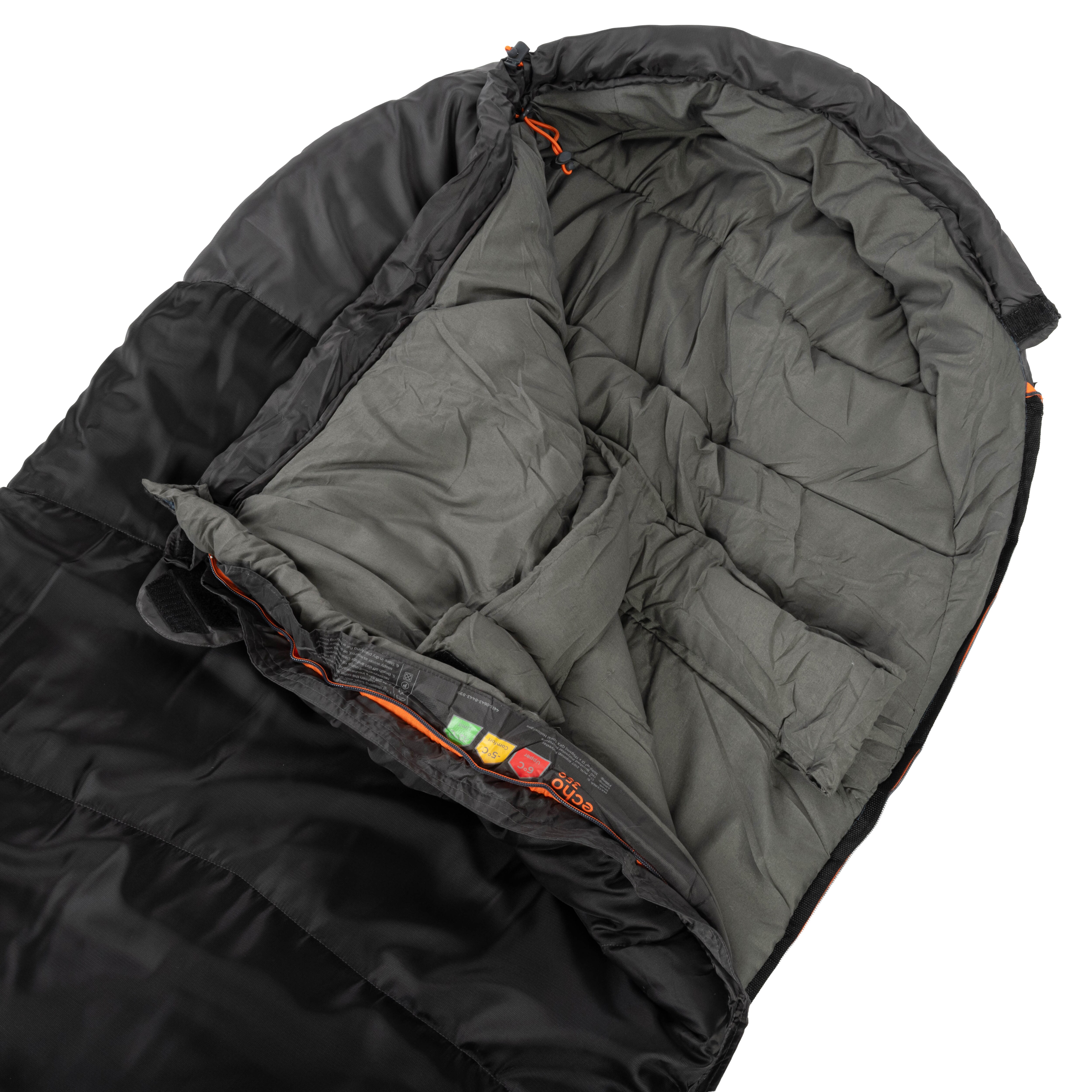 Śpiwór Highlander Outdoor Echo 350 - Charcoal