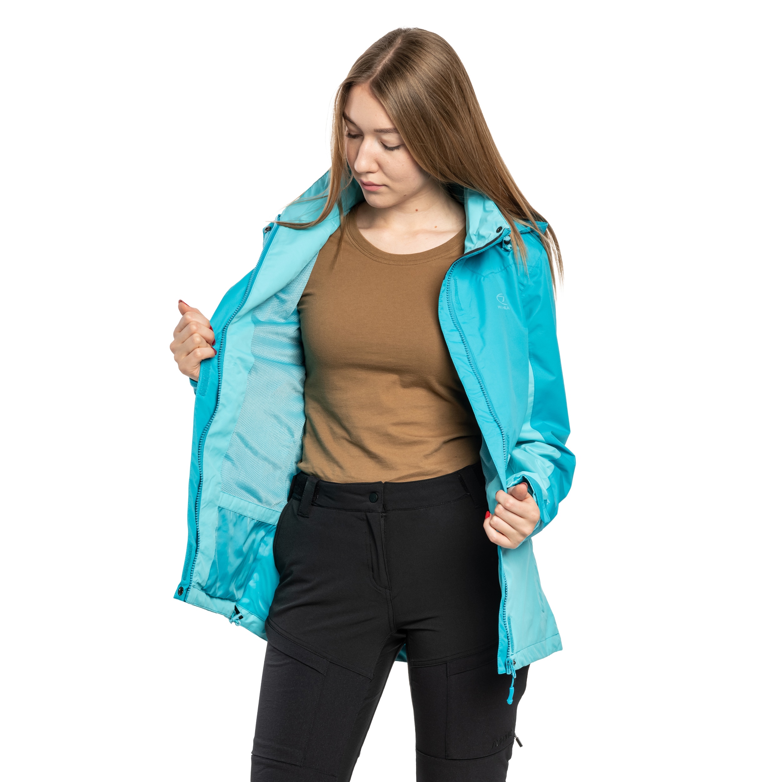 Kurtka damska Highlander Outdoor Canna - Sea Green