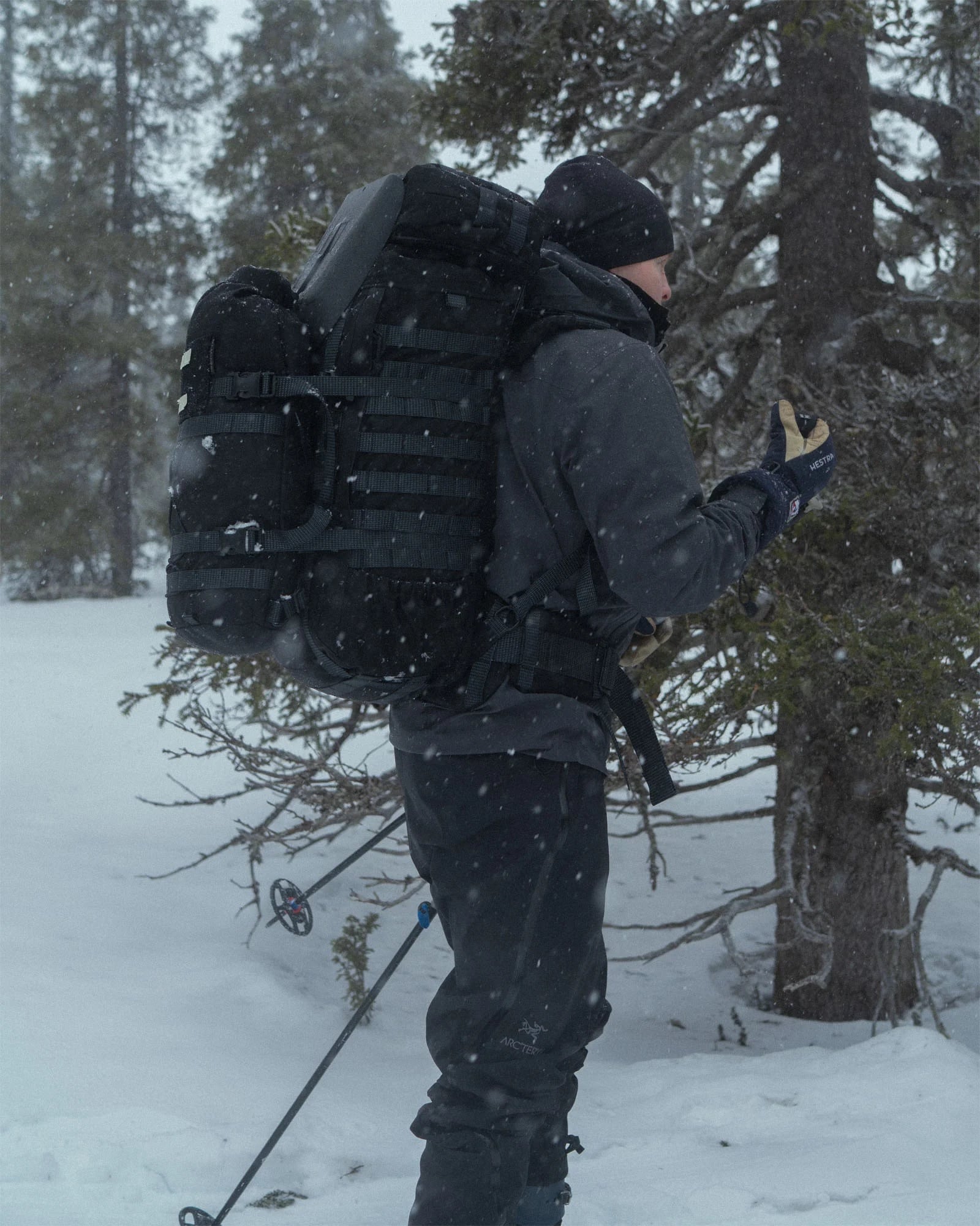 Plecak Savotta Kantamus 40 l - Black