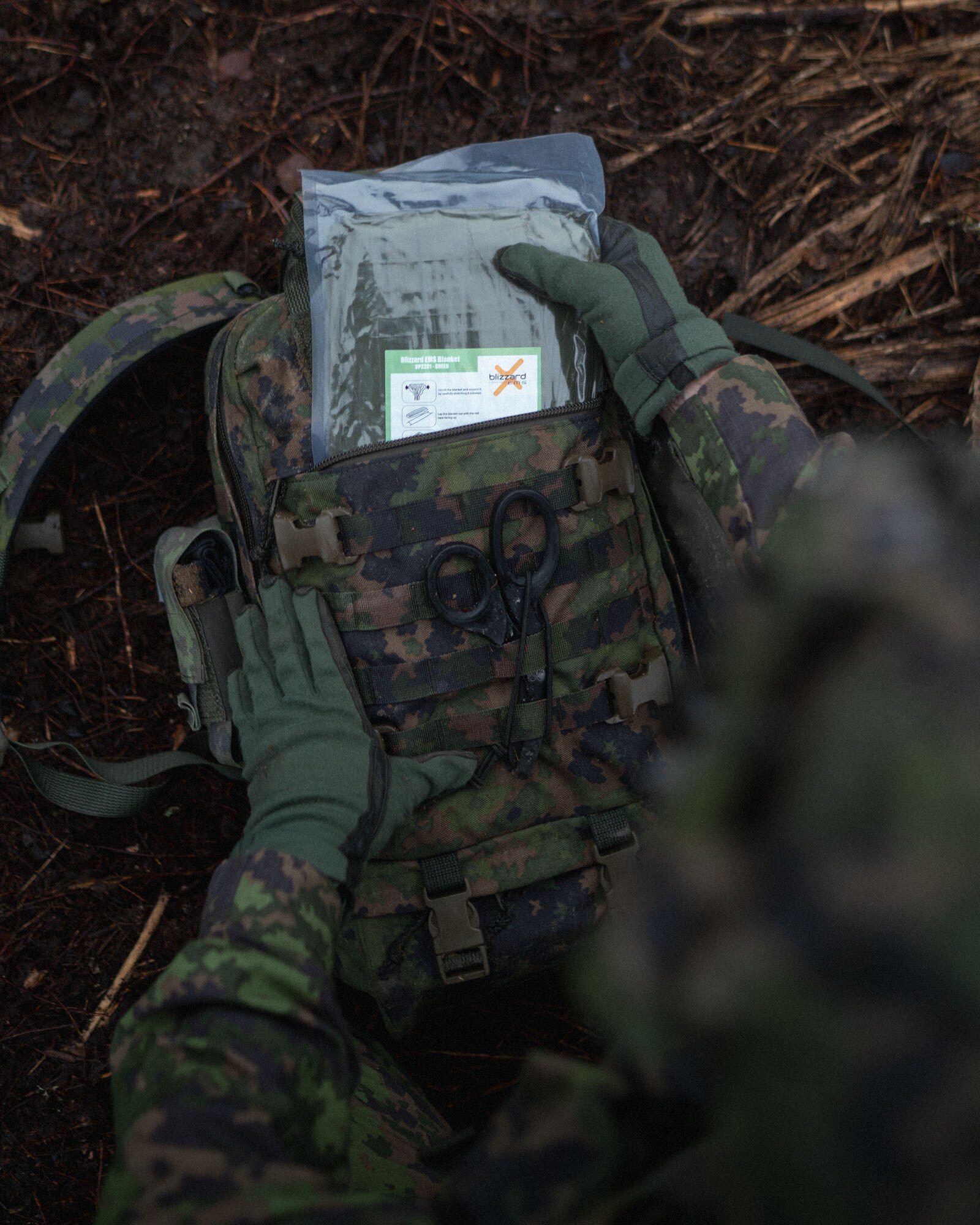 Plecak medyczny Savotta Medic Pack 18 l - M05 Finnish Woodland Camo