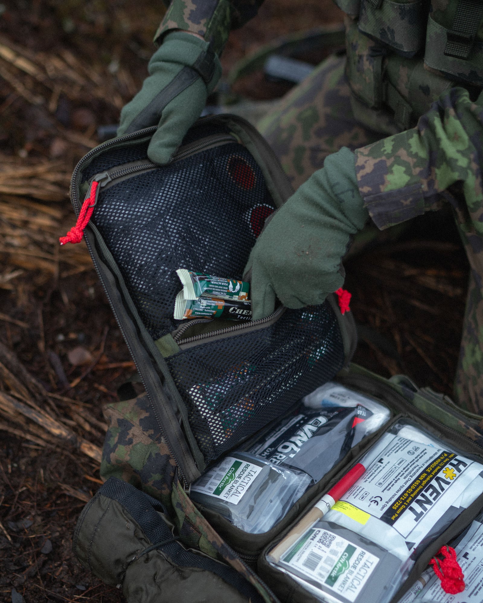 Plecak medyczny Savotta Medic Pack 18 l - M05 Finnish Woodland Camo