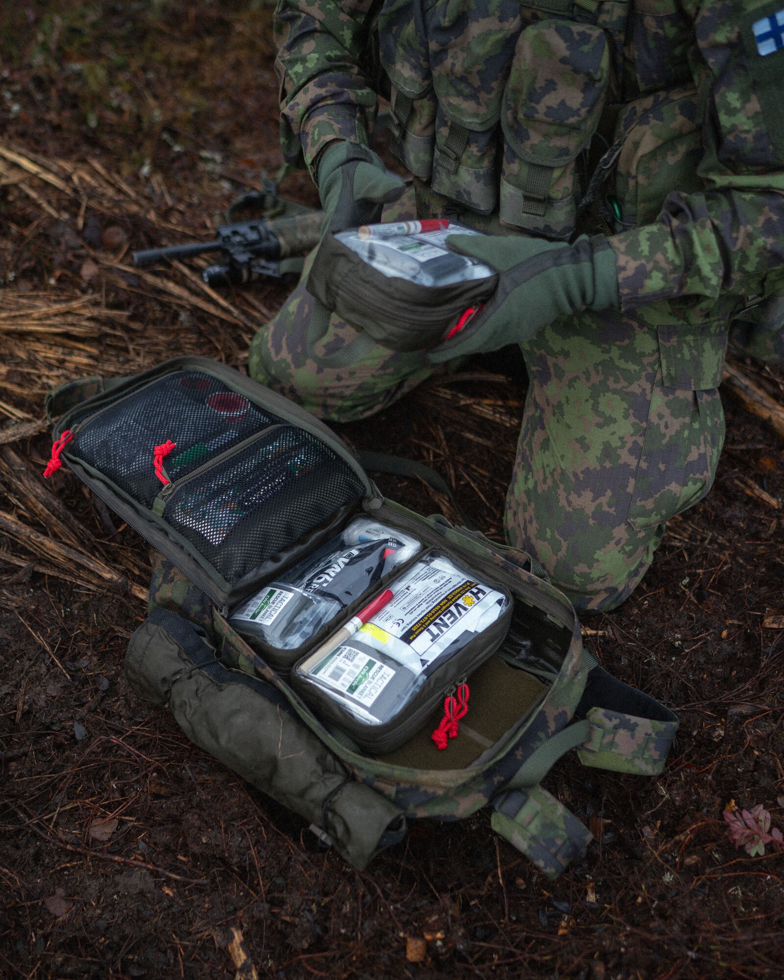 Plecak medyczny Savotta Medic Pack 18 l - M05 Finnish Woodland Camo