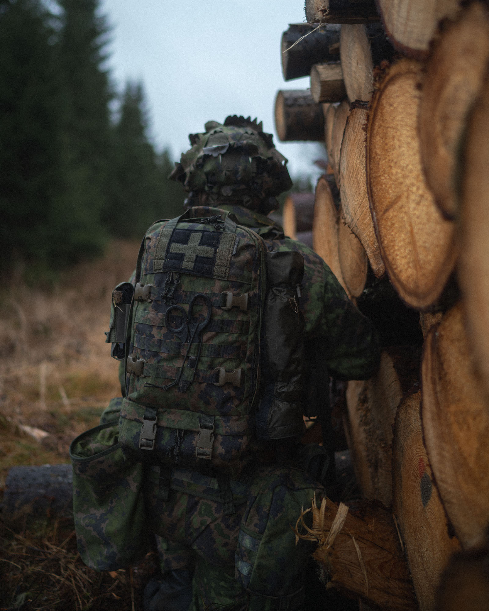 Plecak medyczny Savotta Medic Pack 18 l - M05 Finnish Woodland Camo